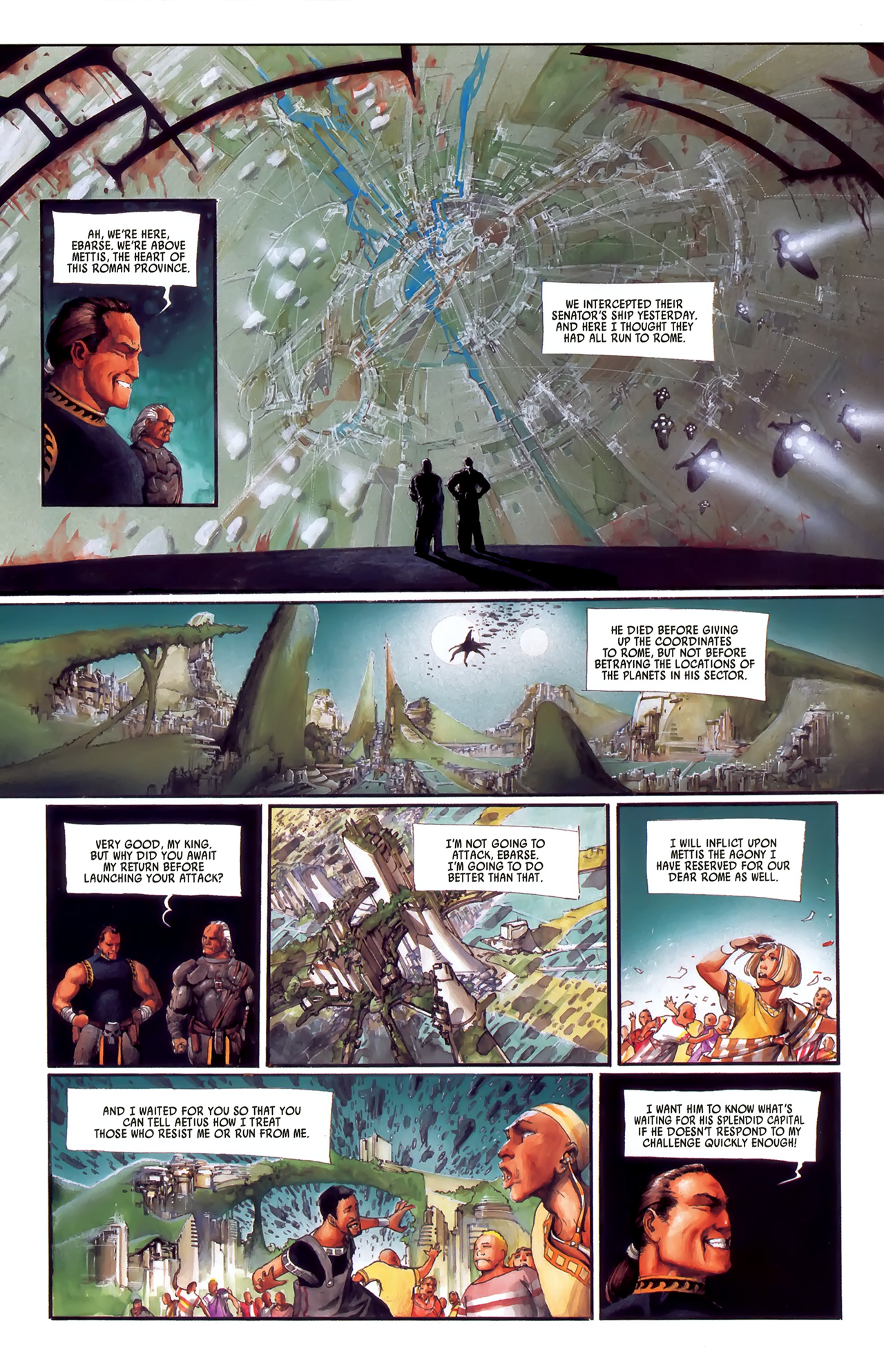 Read online Scourge of the Gods comic -  Issue #3 - 26