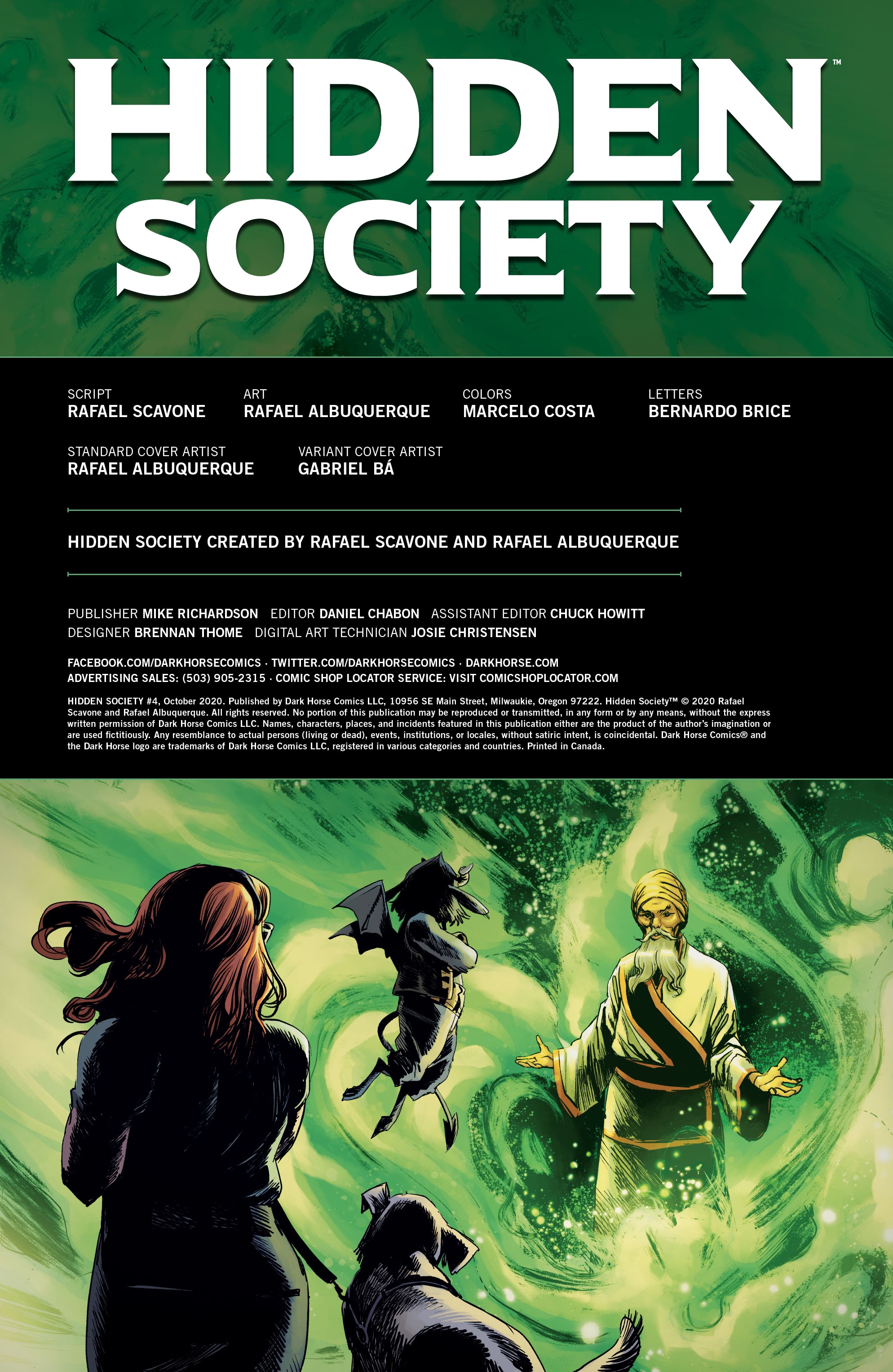 Read online Hidden Society comic -  Issue #4 - 2