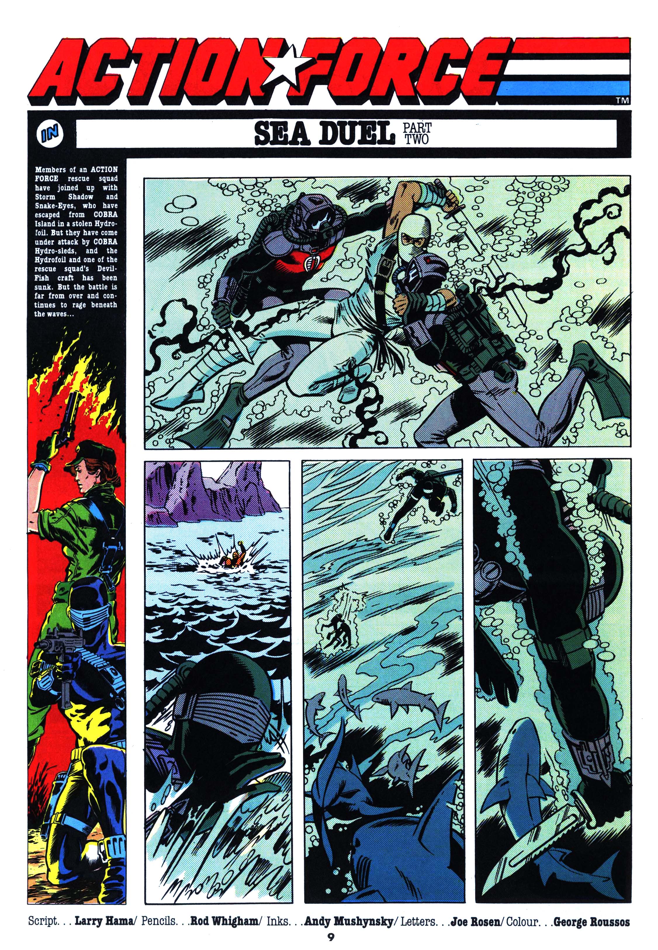 Read online Action Force comic -  Issue #50 - 9