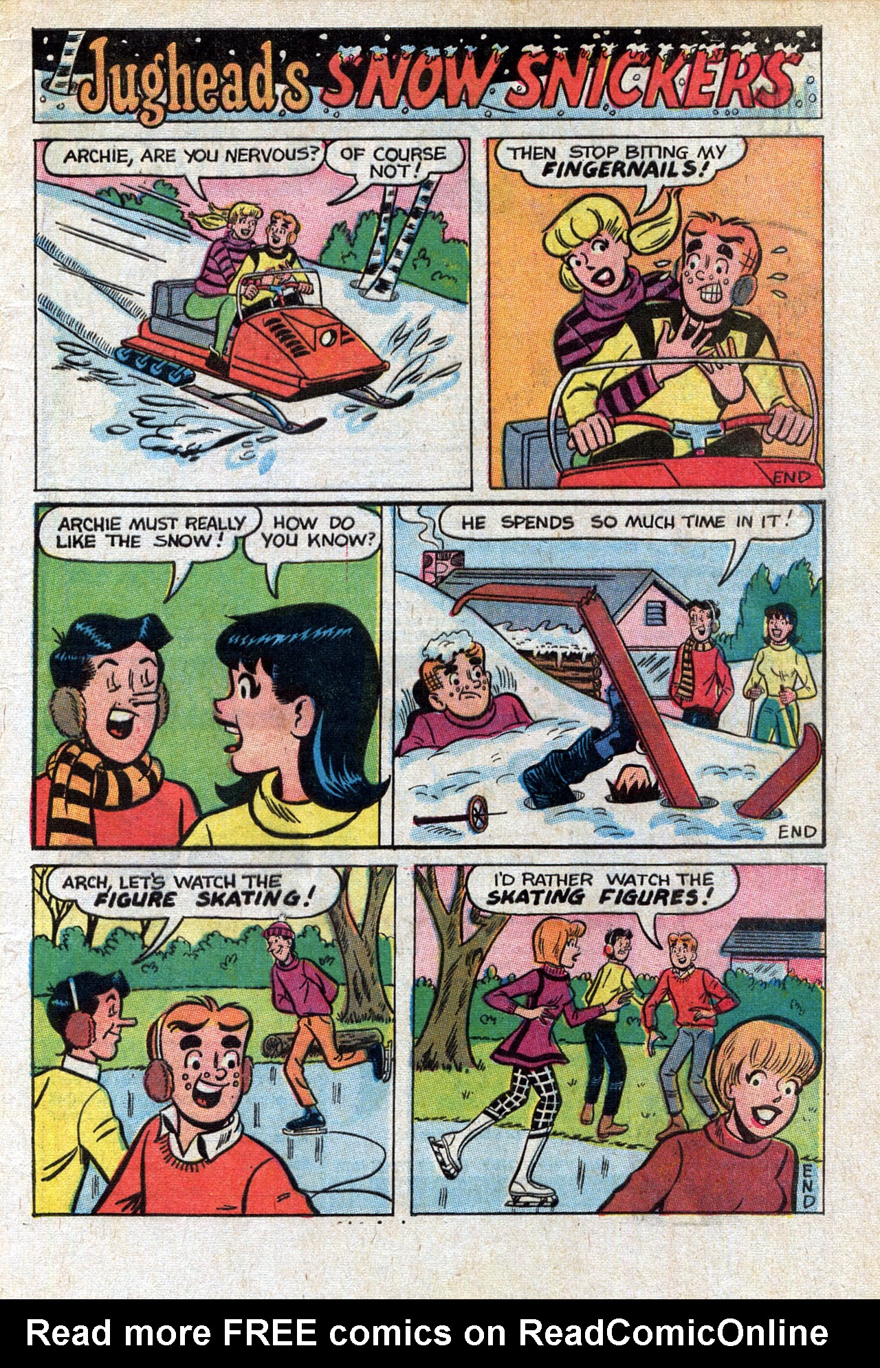 Read online Jughead's Jokes comic -  Issue #4 - 33