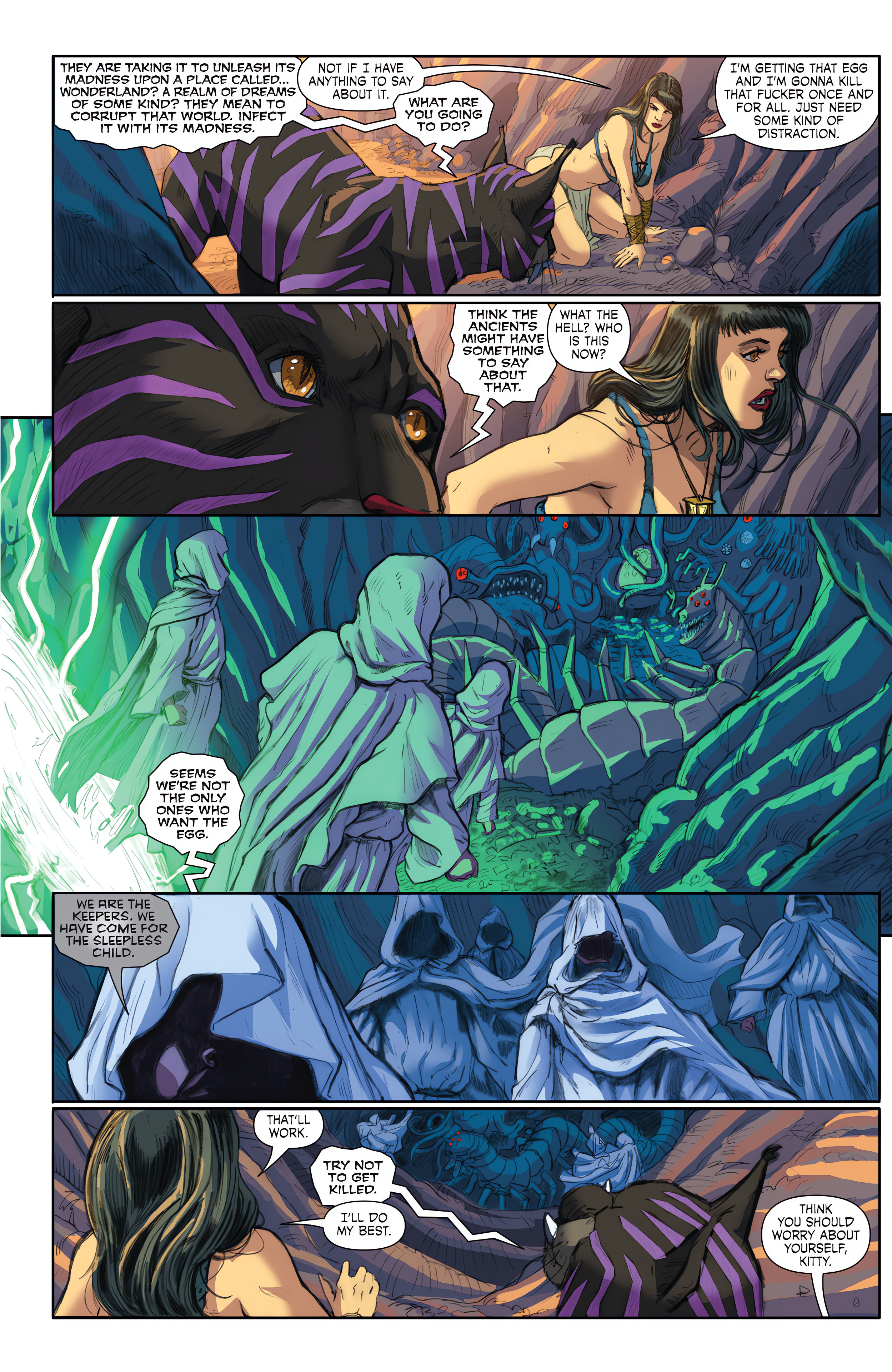 Read online Wonderland Annual: Out of Time comic -  Issue # Full - 50