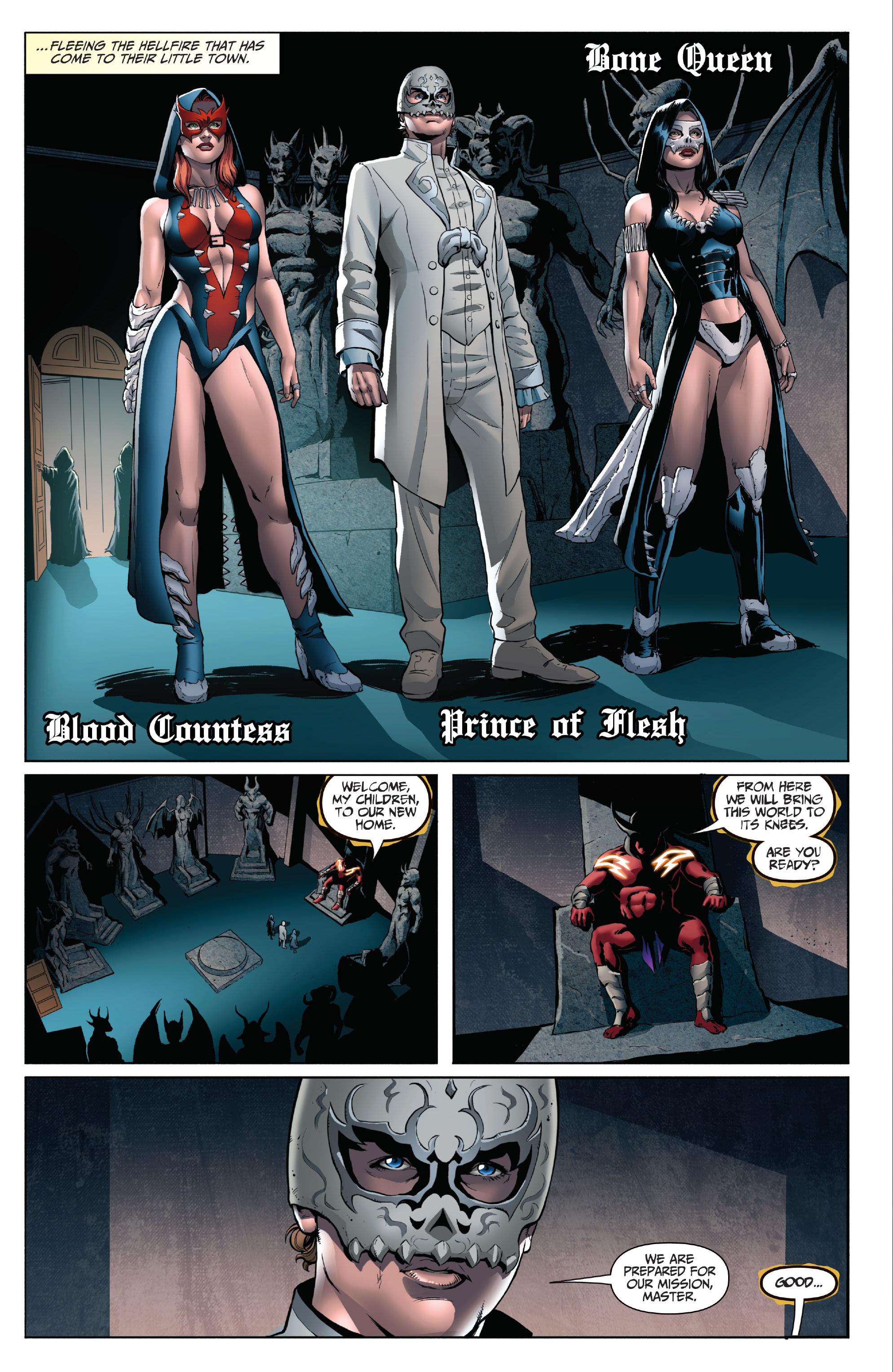 Read online Van Helsing: Hellfire comic -  Issue # Full - 4