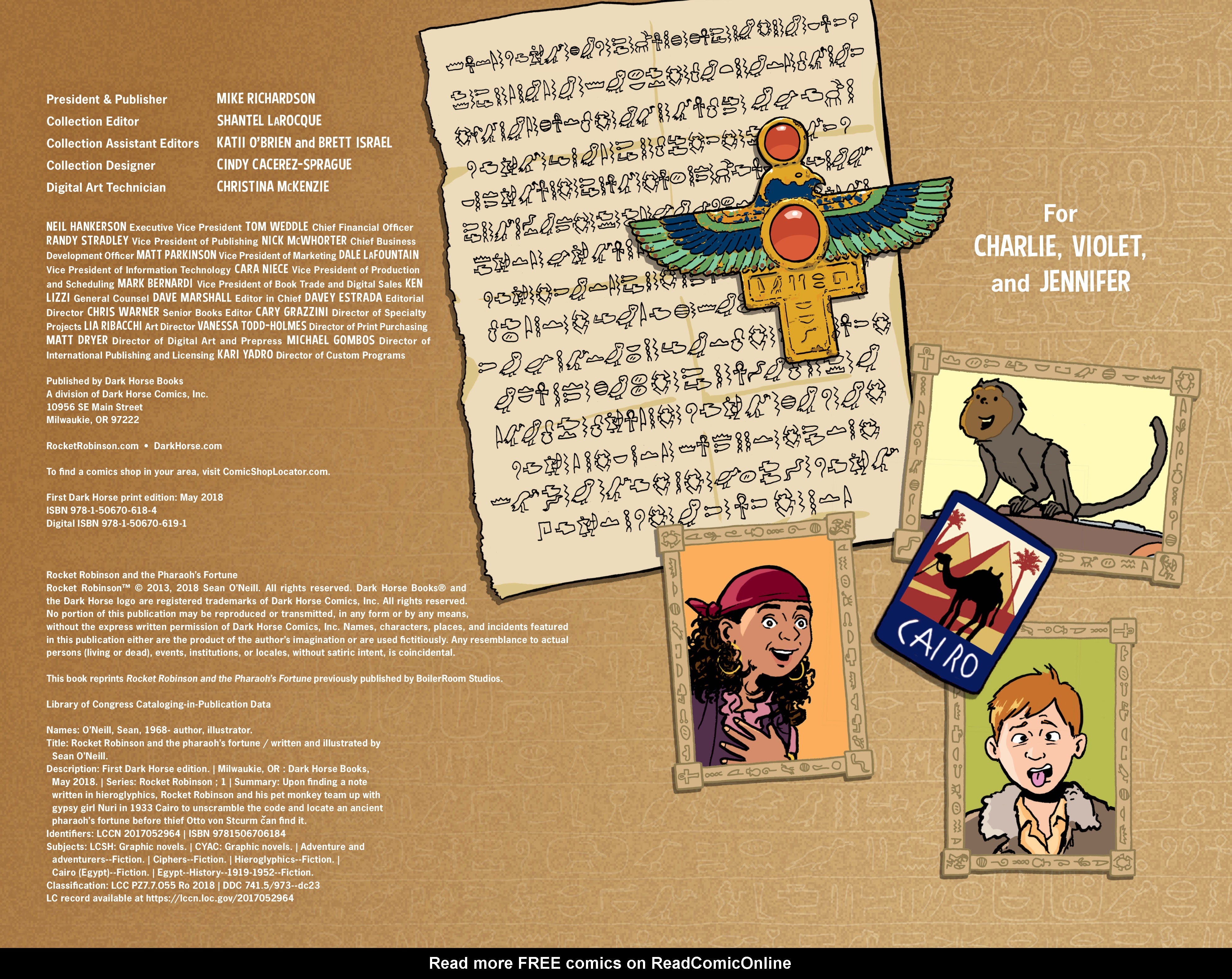 Read online Rocket Robinson and the Pharaoh's Fortune comic -  Issue # TPB (Part 1) - 5