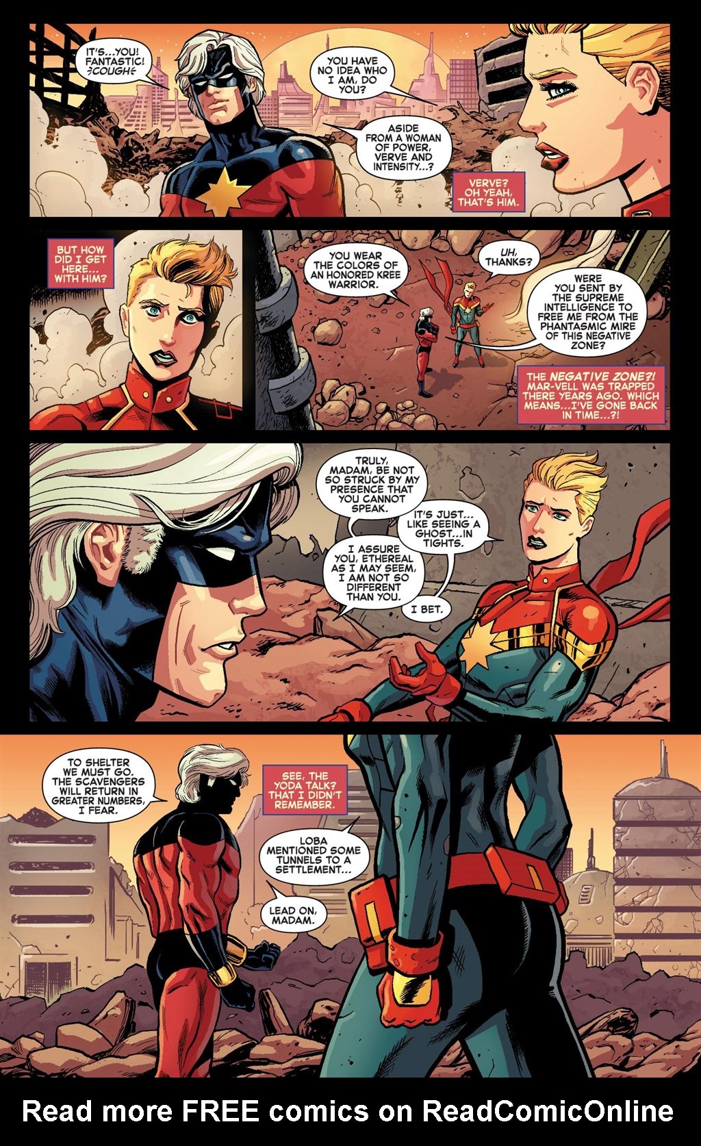 Read online Marvel-Verse (2020) comic -  Issue # Captain Marvel - 96