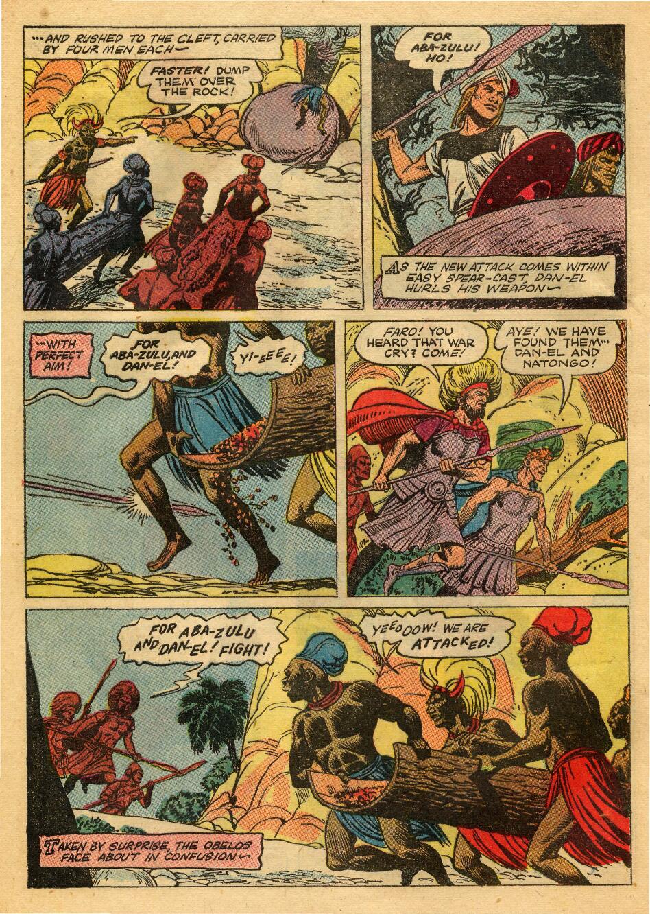 Read online Tarzan (1948) comic -  Issue #66 - 32