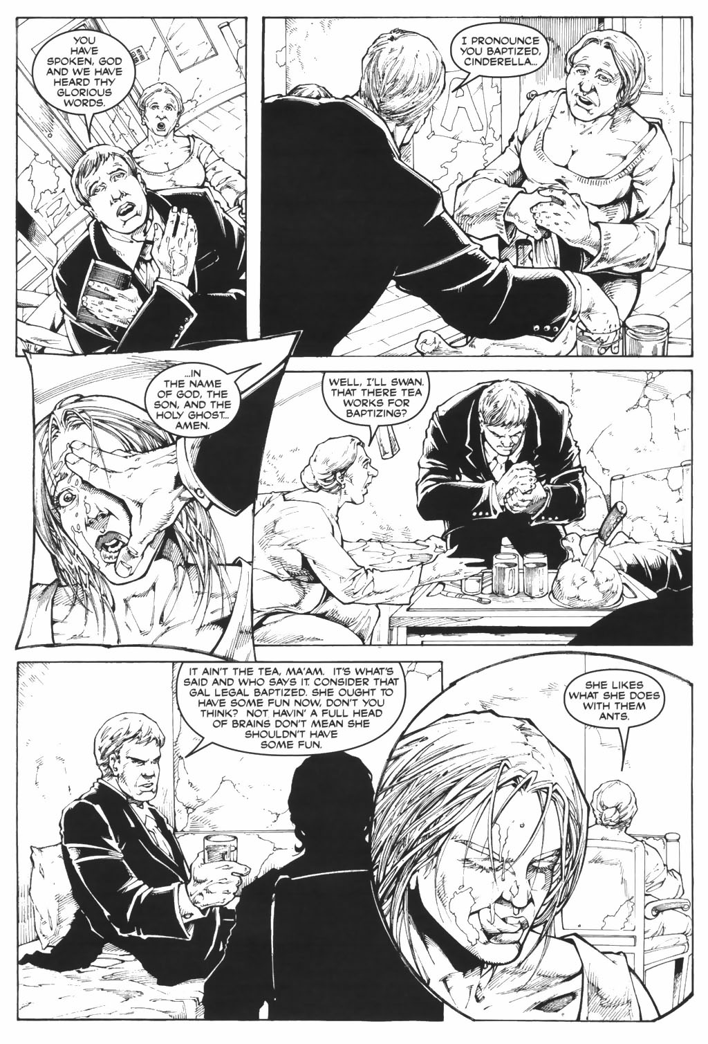 Read online Joe R. Lansdale's By Bizarre Hands comic -  Issue #1 - 12