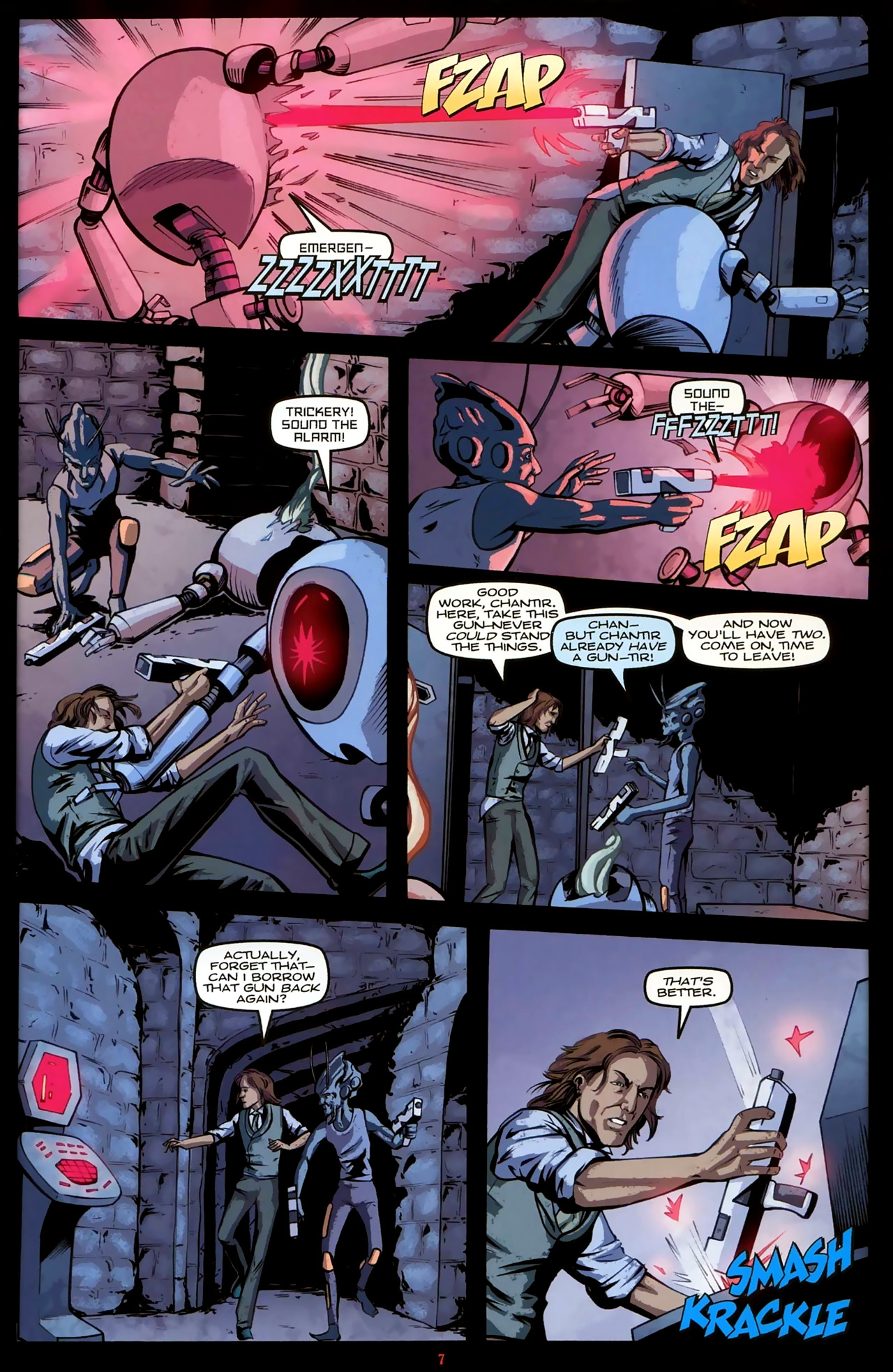 Read online Doctor Who: The Forgotten comic -  Issue #5 - 10