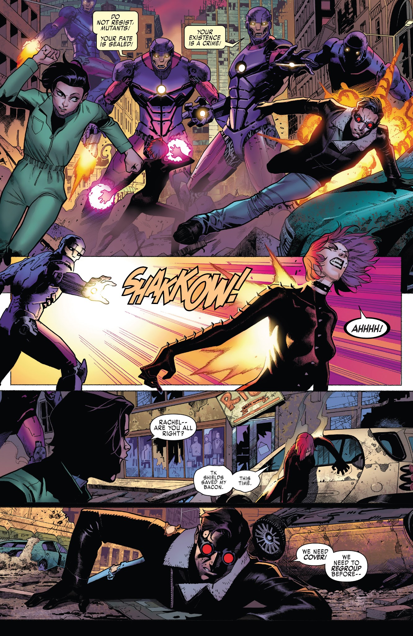 Read online X-Men: Blue comic -  Issue #13 - 15