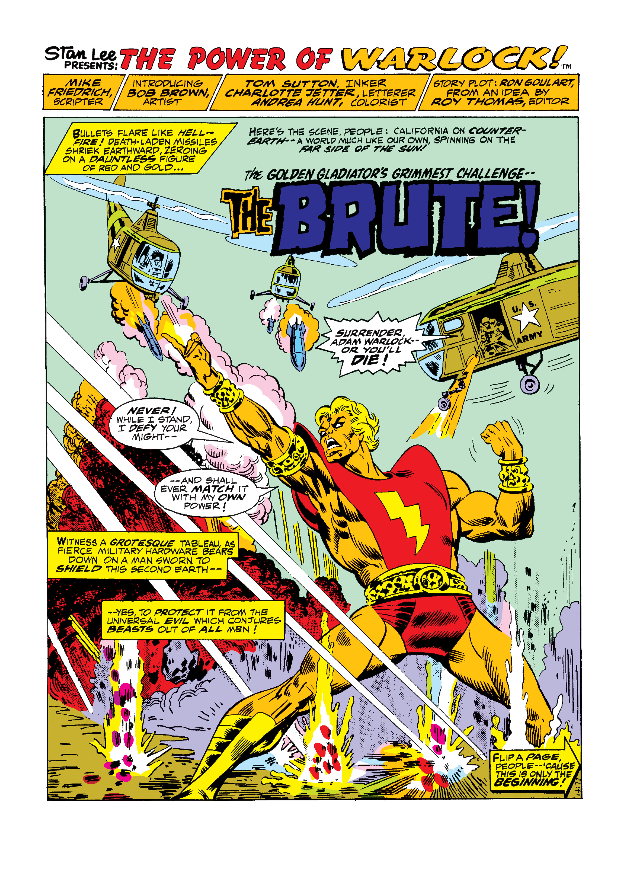 Read online Marvel Masterworks: Warlock comic -  Issue # TPB 1 (Part 2) - 61