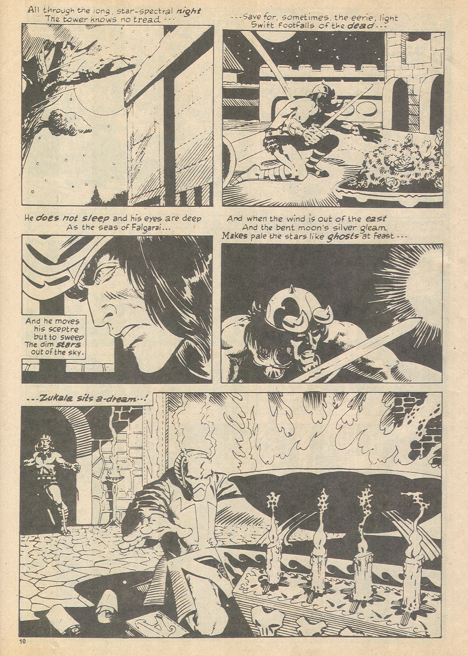 Read online The Savage Sword of Conan (1975) comic -  Issue #5 - 10