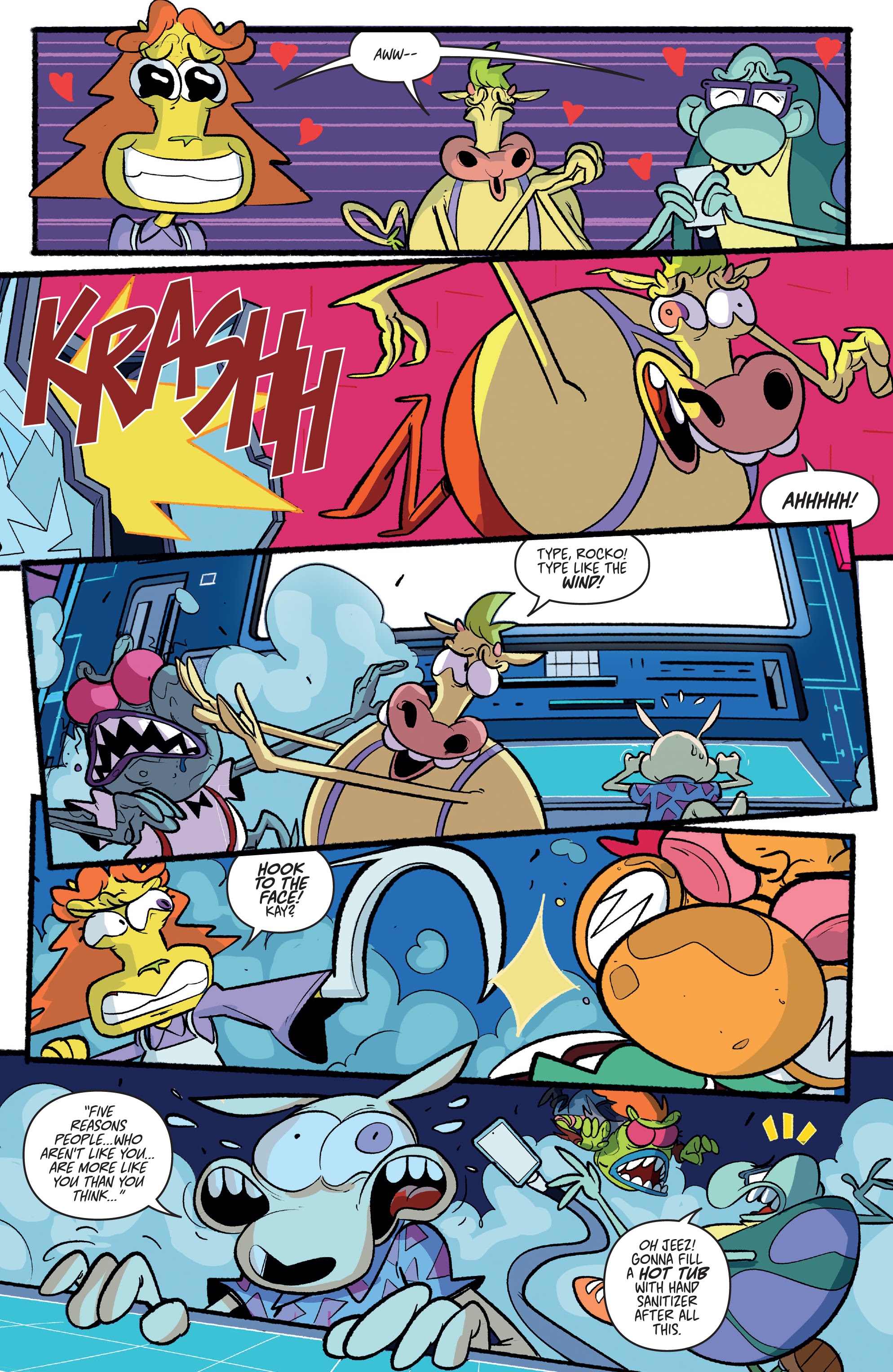Read online Rocko's Modern Afterlife comic -  Issue # _TPB - 88