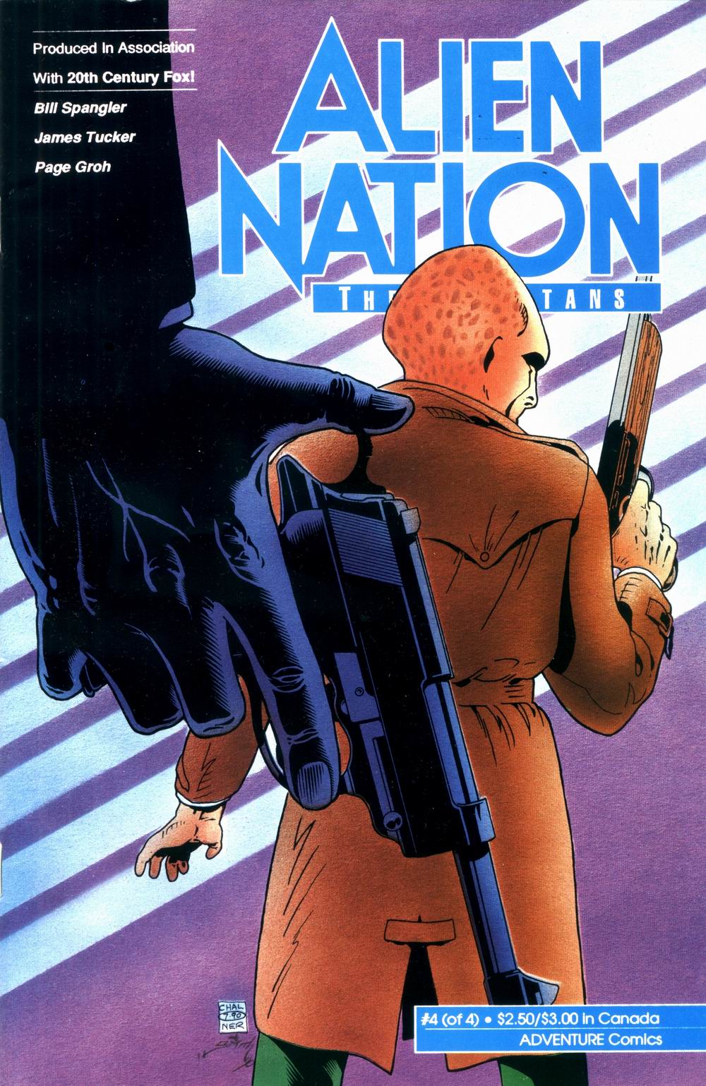 Read online Alien Nation: The Spartans comic -  Issue #4 - 1