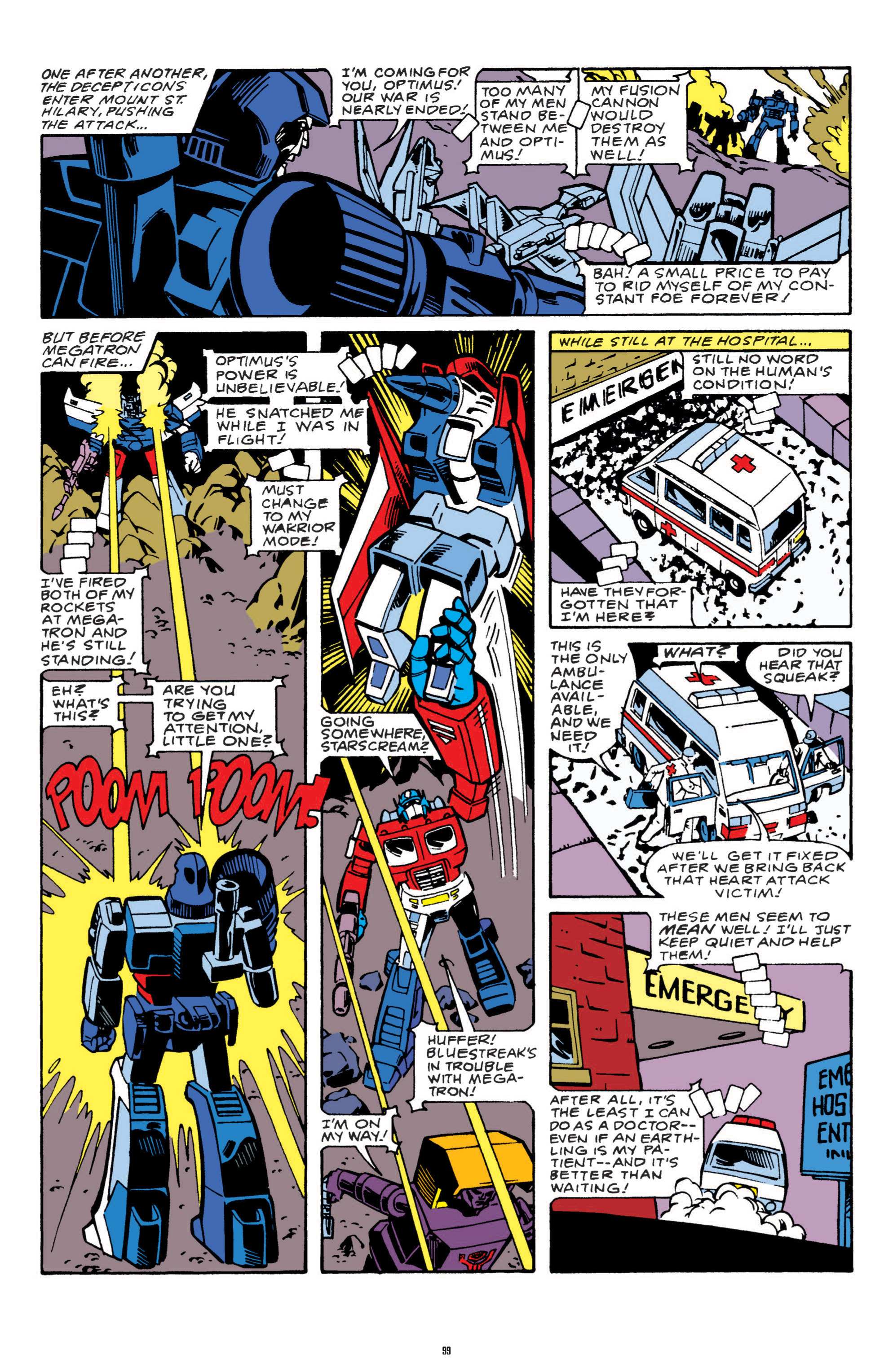 Read online The Transformers Classics comic -  Issue # TPB 1 - 100