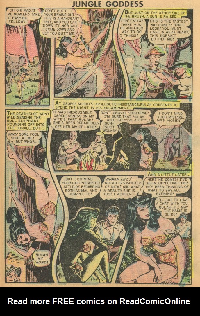 Read online Rulah - Jungle Goddess comic -  Issue #20 - 28