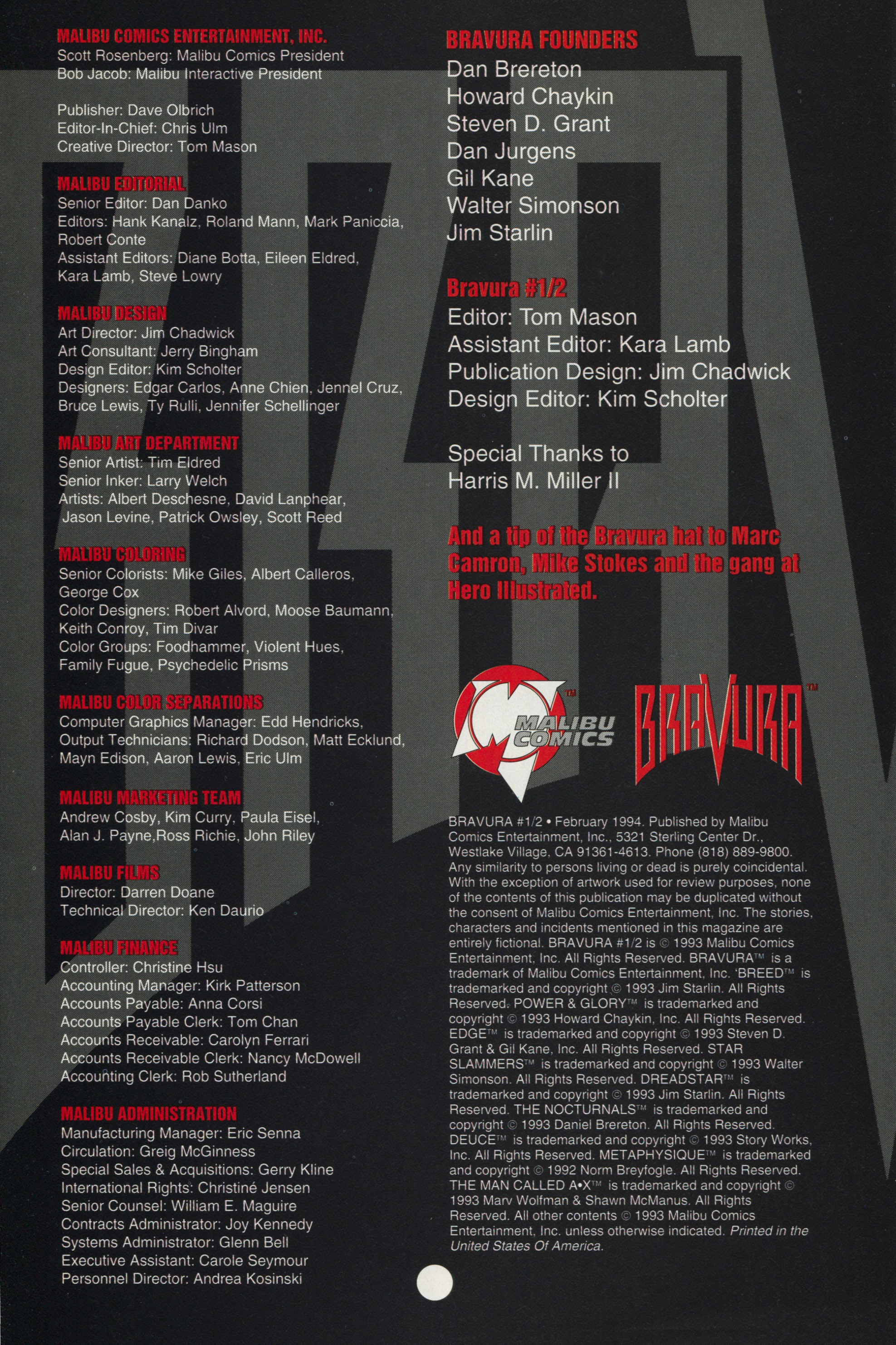 Read online Bravura comic -  Issue #0.5 - 3