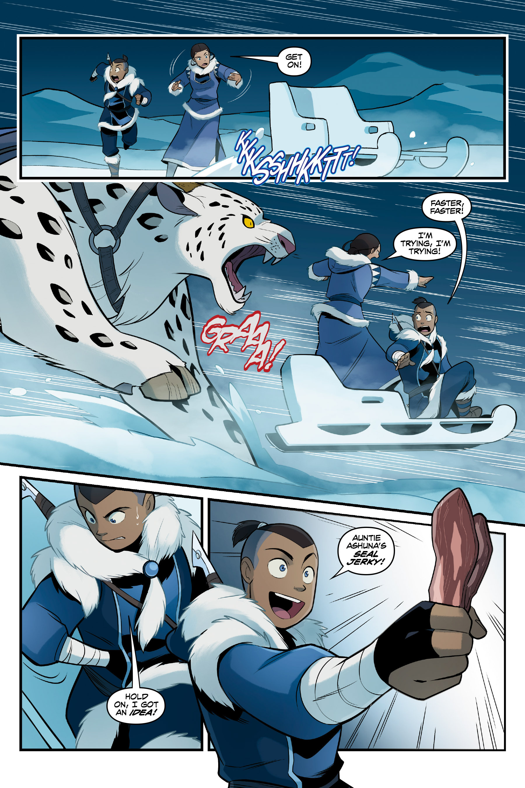 Read online Nickelodeon Avatar: The Last Airbender - North and South comic -  Issue #1 - 68