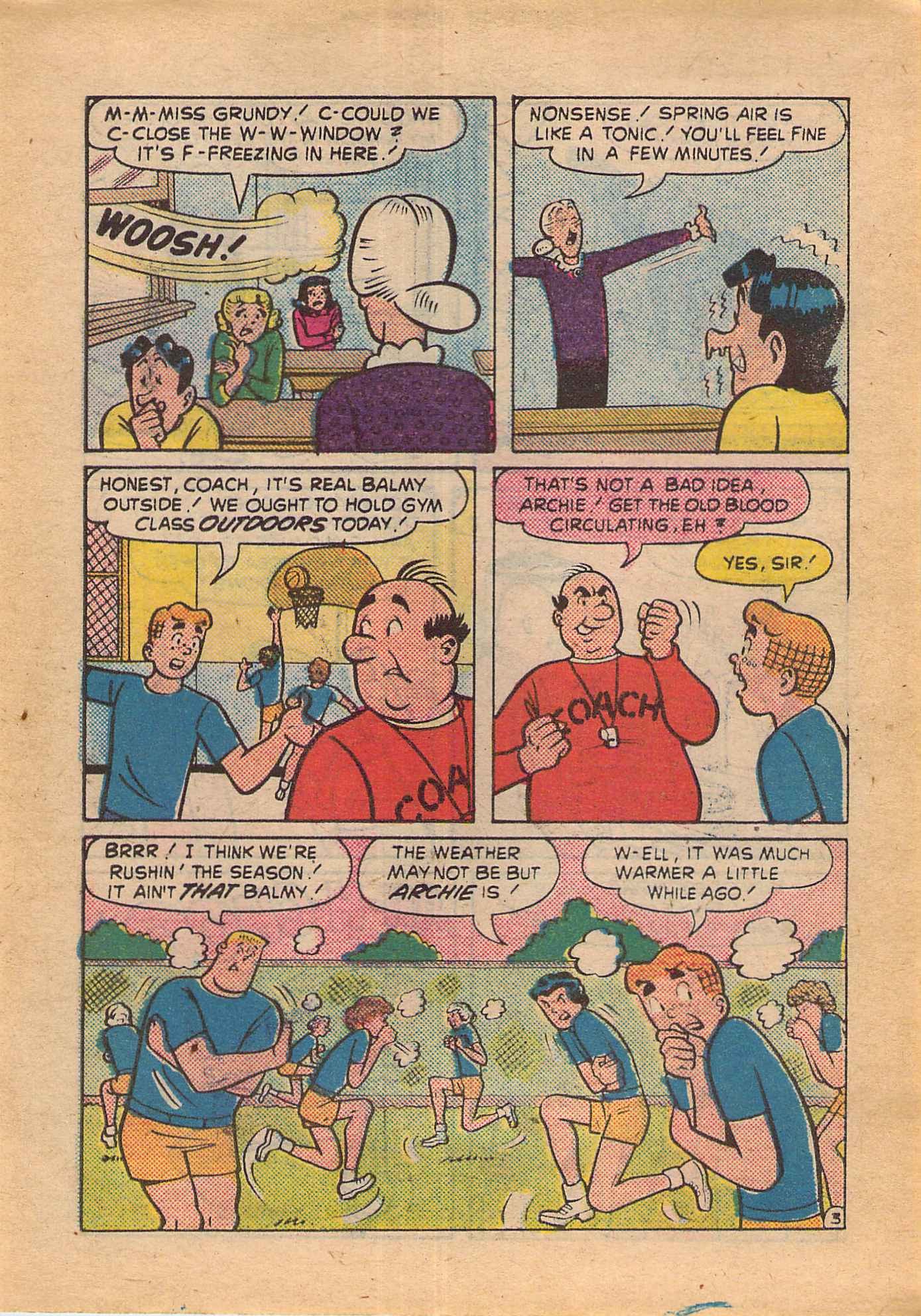 Read online Archie's Double Digest Magazine comic -  Issue #34 - 255