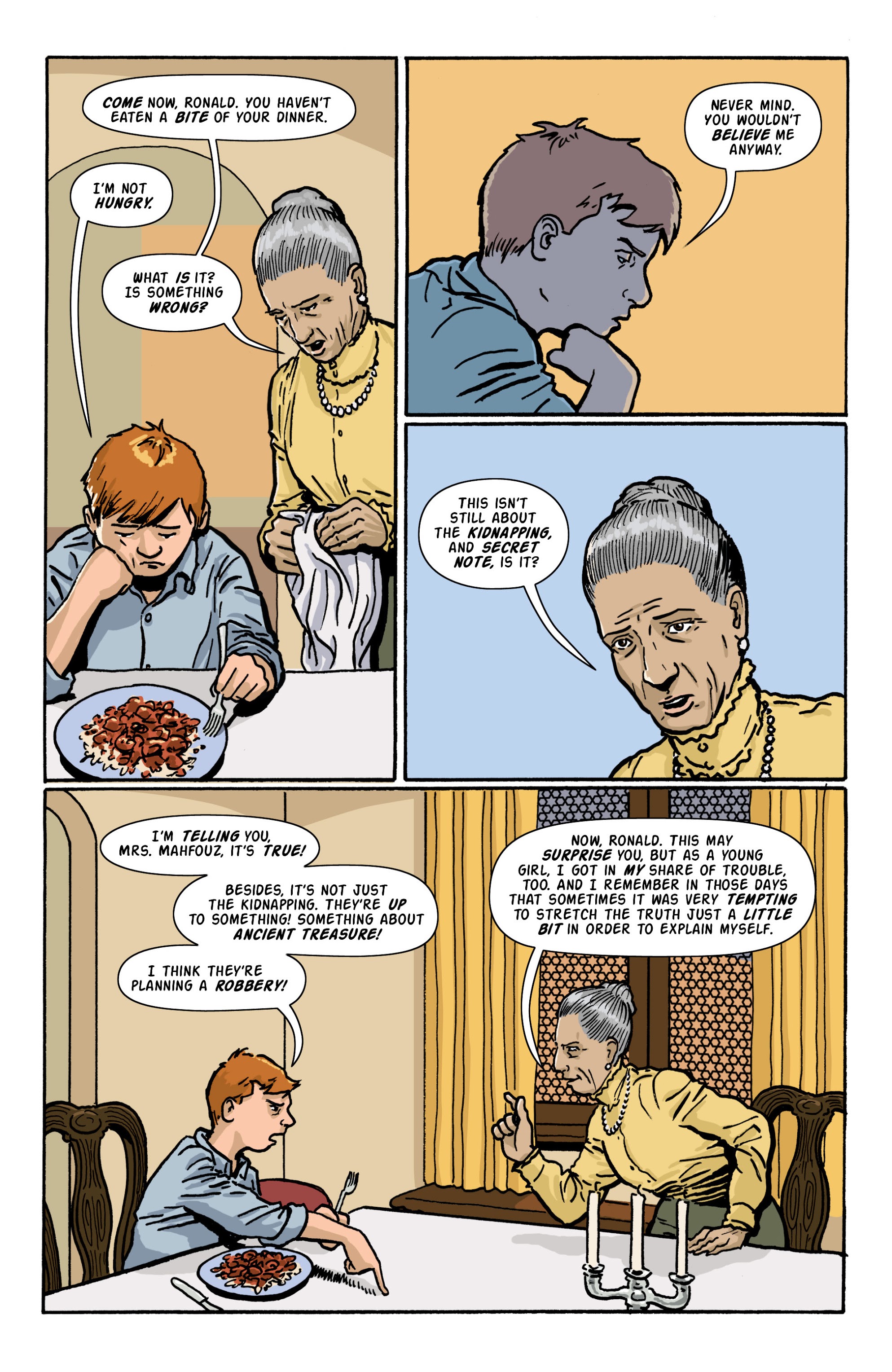 Read online Rocket Robinson and the Pharaoh's Fortune comic -  Issue # TPB (Part 1) - 86