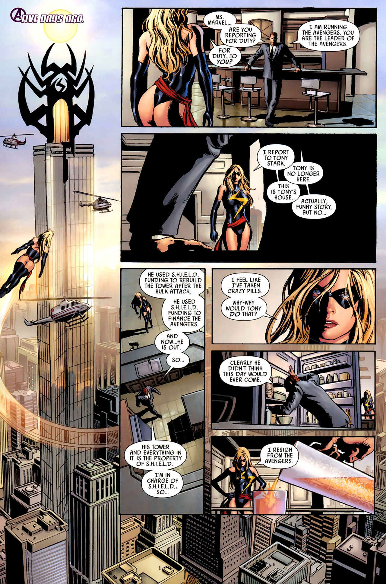 Read online Dark Avengers (2009) comic -  Issue #1 - 10