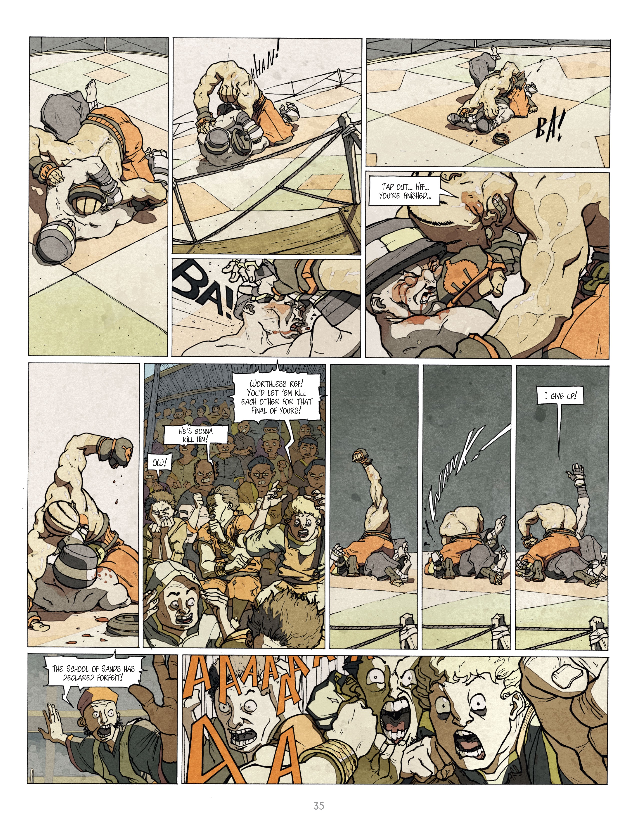 Read online False Guard comic -  Issue #1 - 36