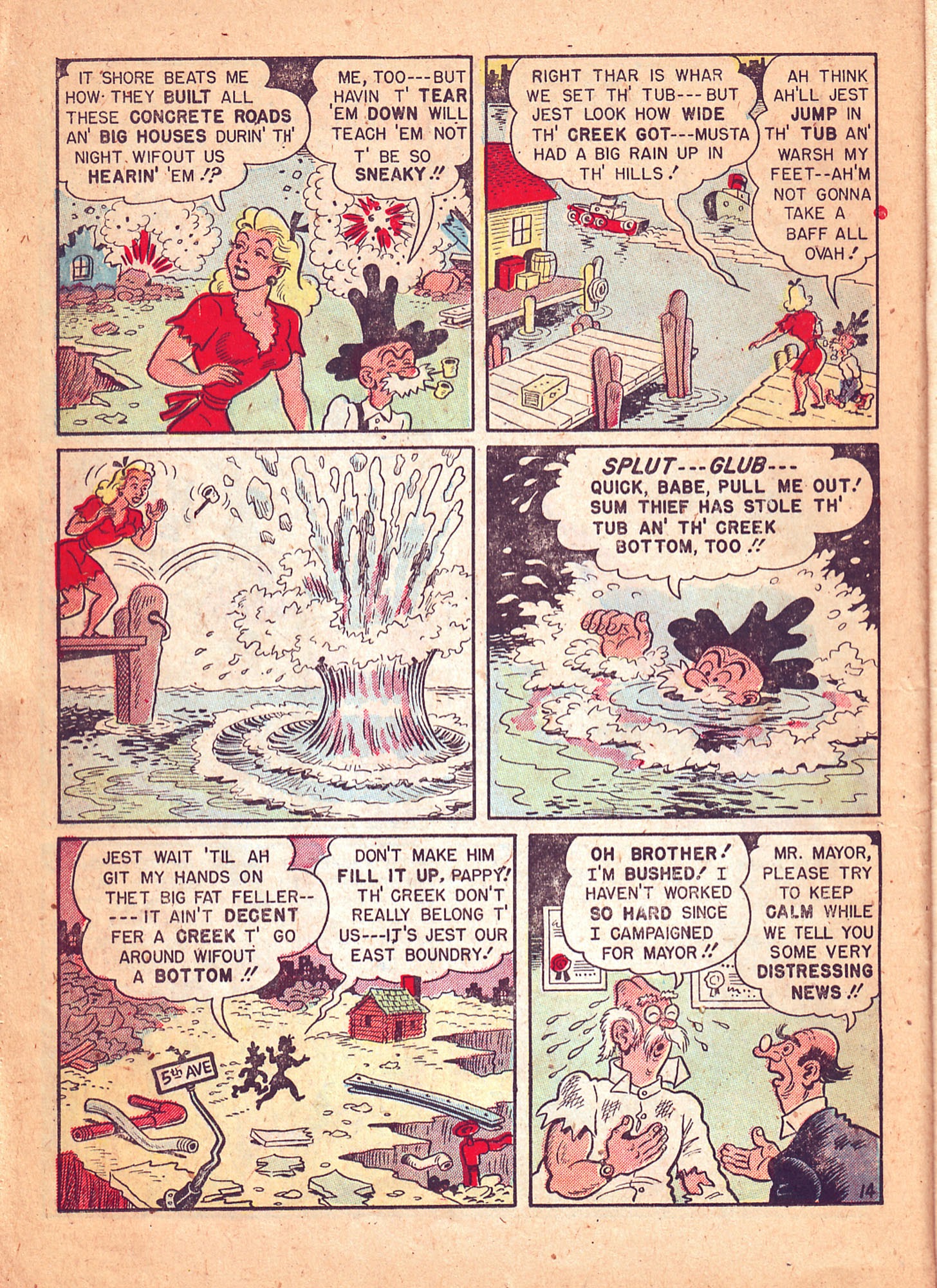 Read online Babe (1948) comic -  Issue #4 - 30