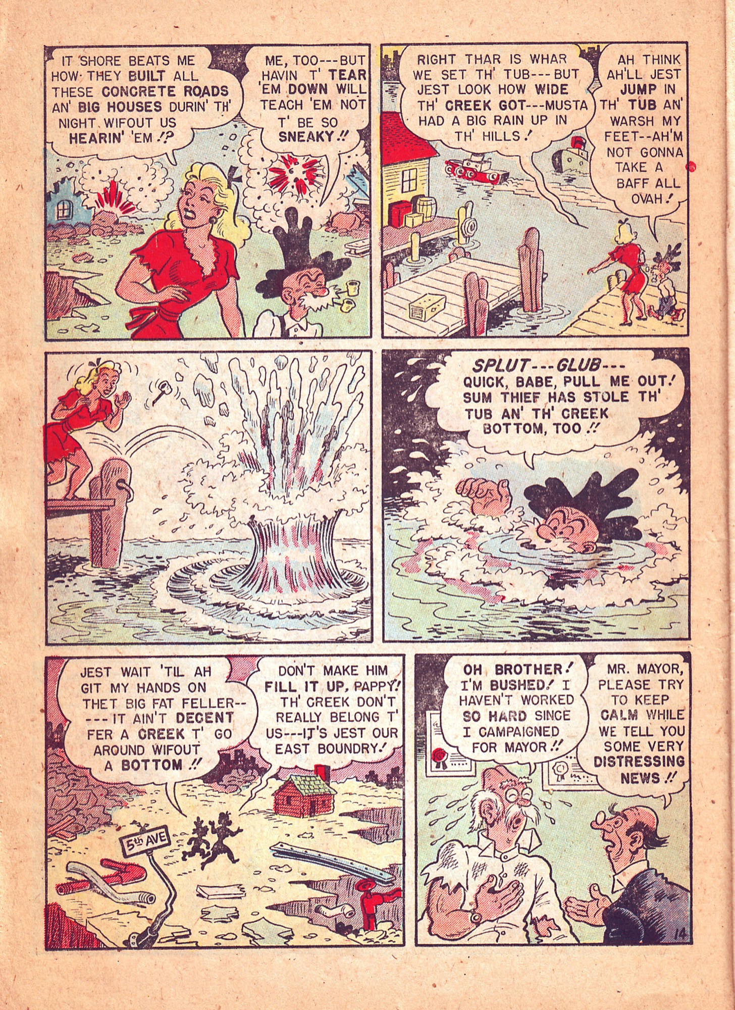 Read online Babe (1948) comic -  Issue #4 - 30