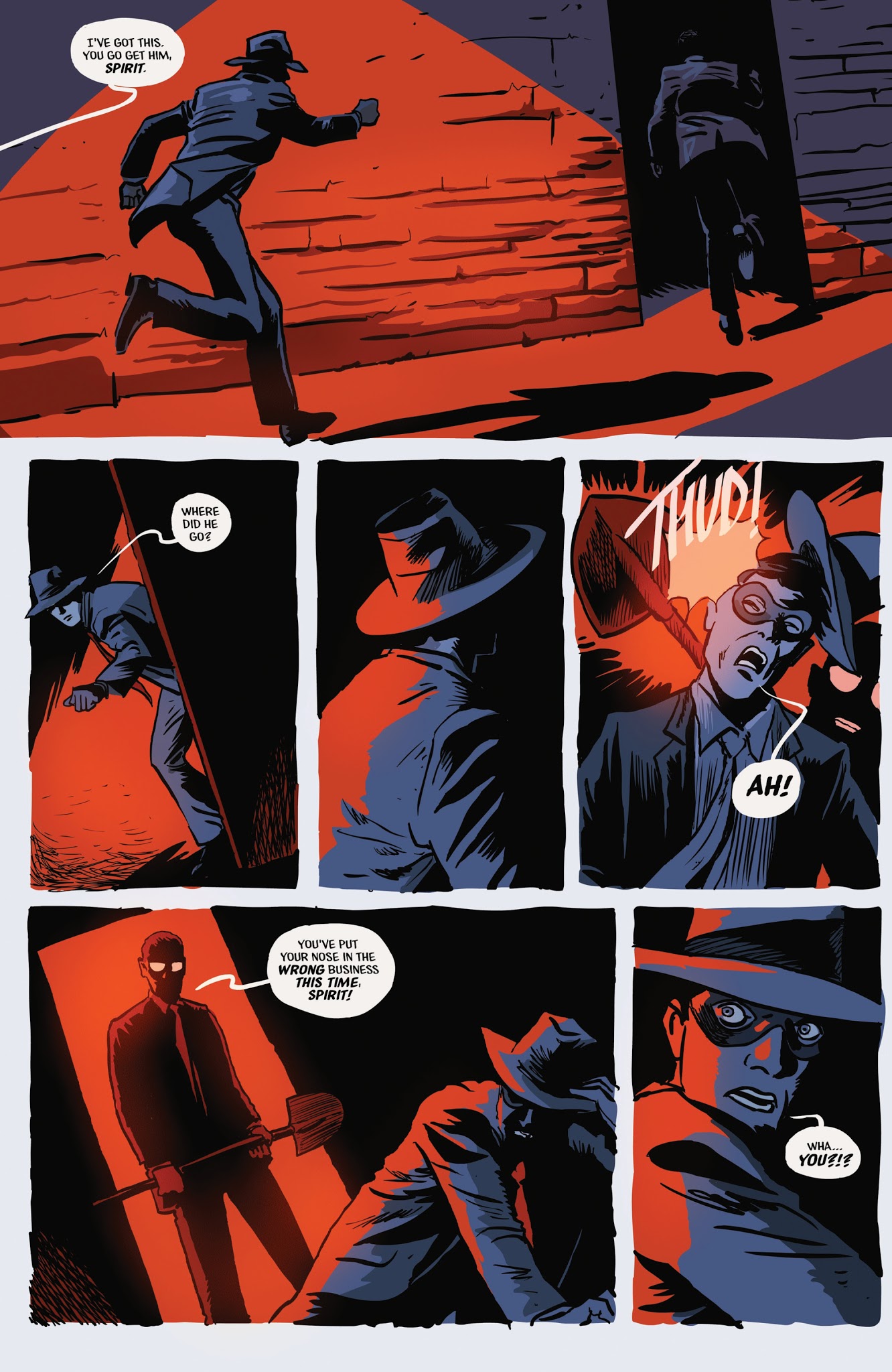 Read online Will Eisner's The Spirit: The Corpse Makers comic -  Issue #5 - 18