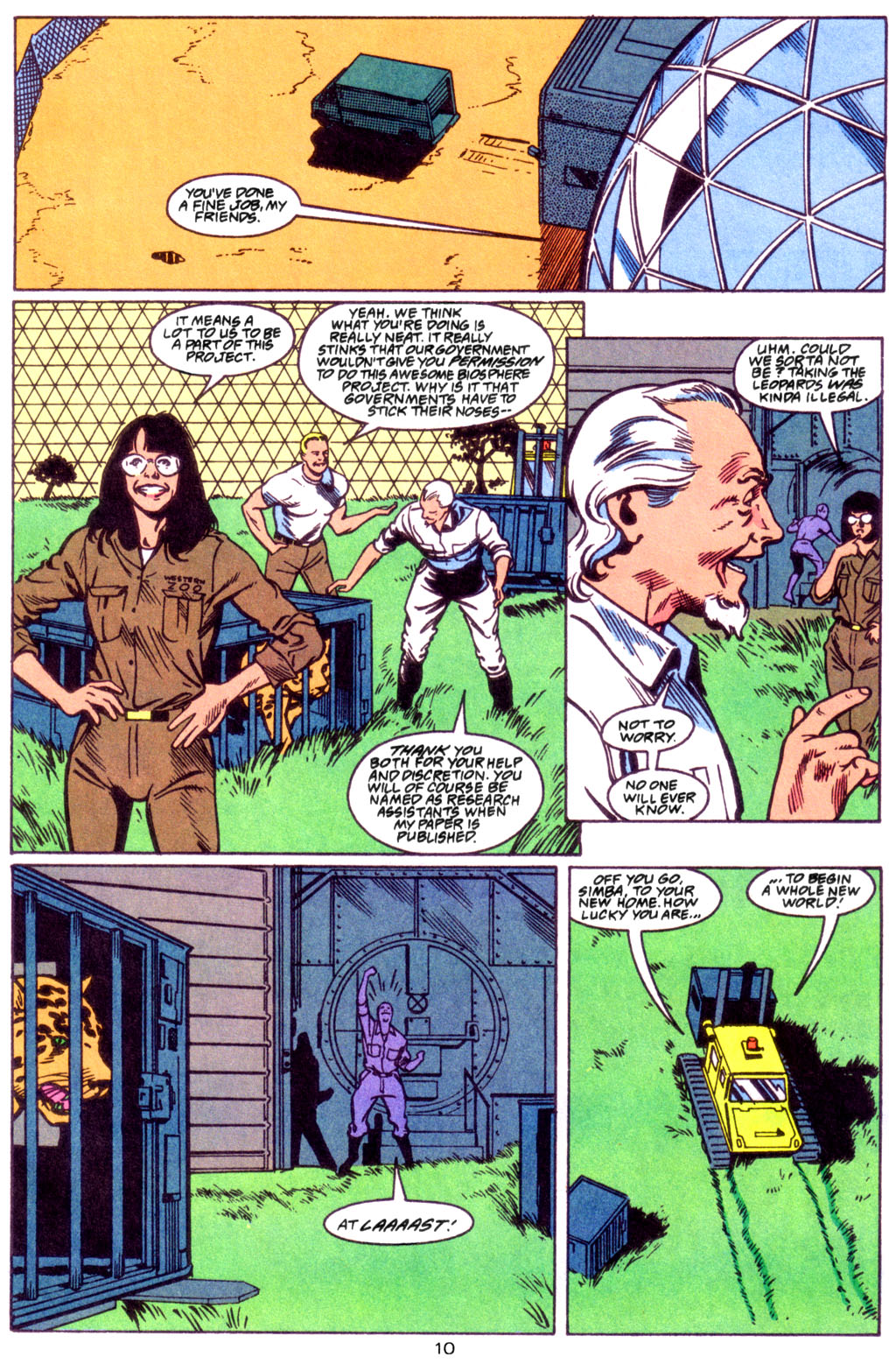 Read online Metropolis S.C.U. comic -  Issue #3 - 10