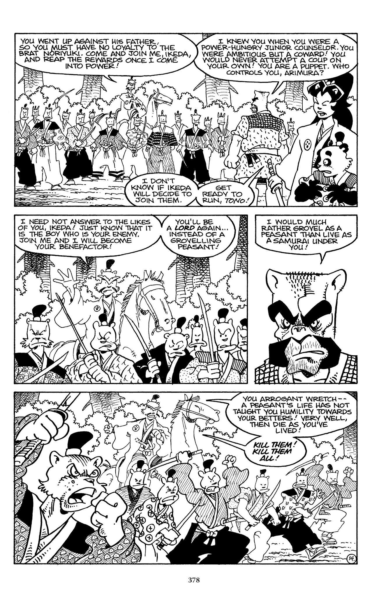 Read online The Usagi Yojimbo Saga comic -  Issue # TPB 2 - 372