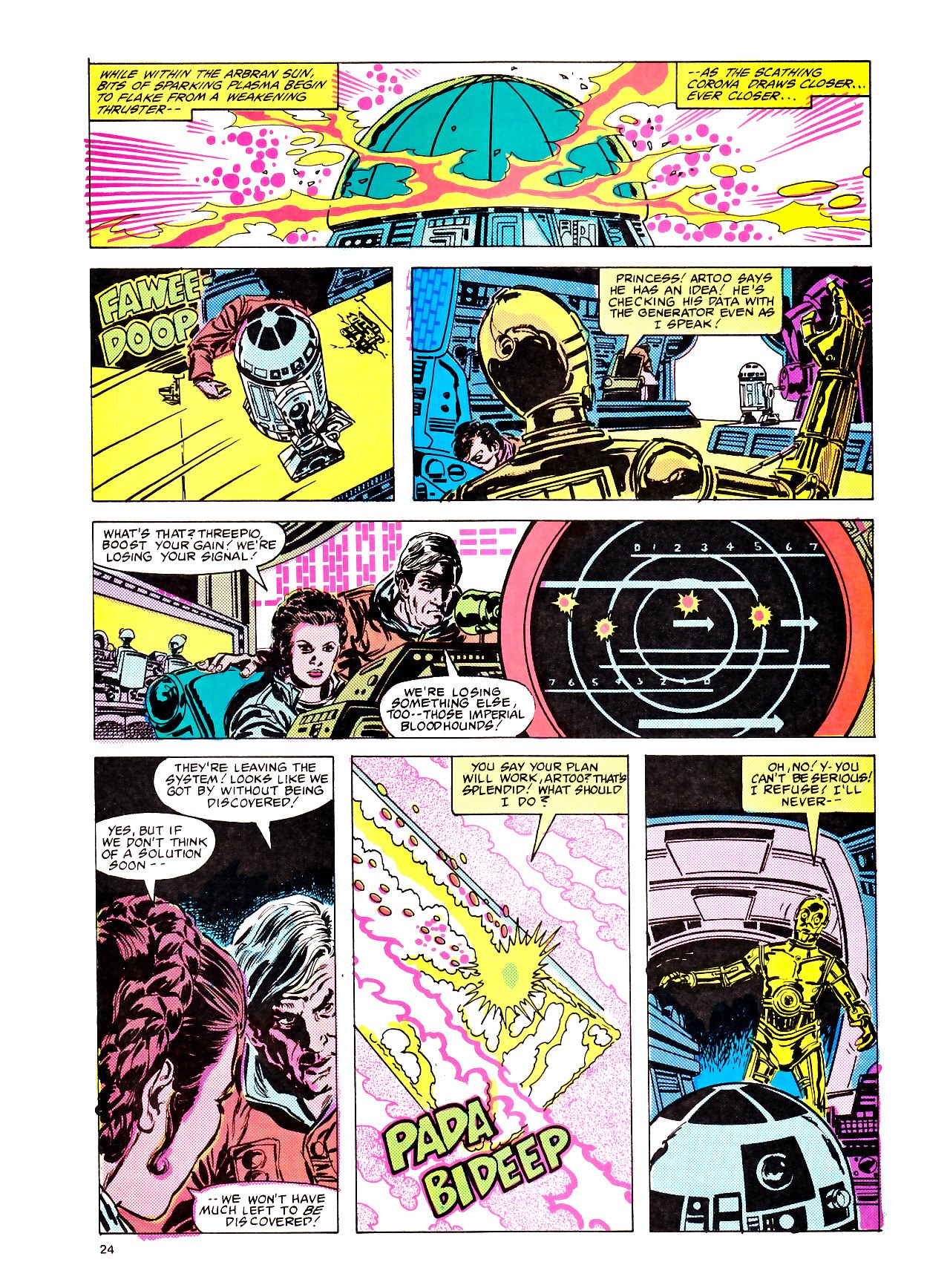 Read online Return of the Jedi comic -  Issue #104 - 24