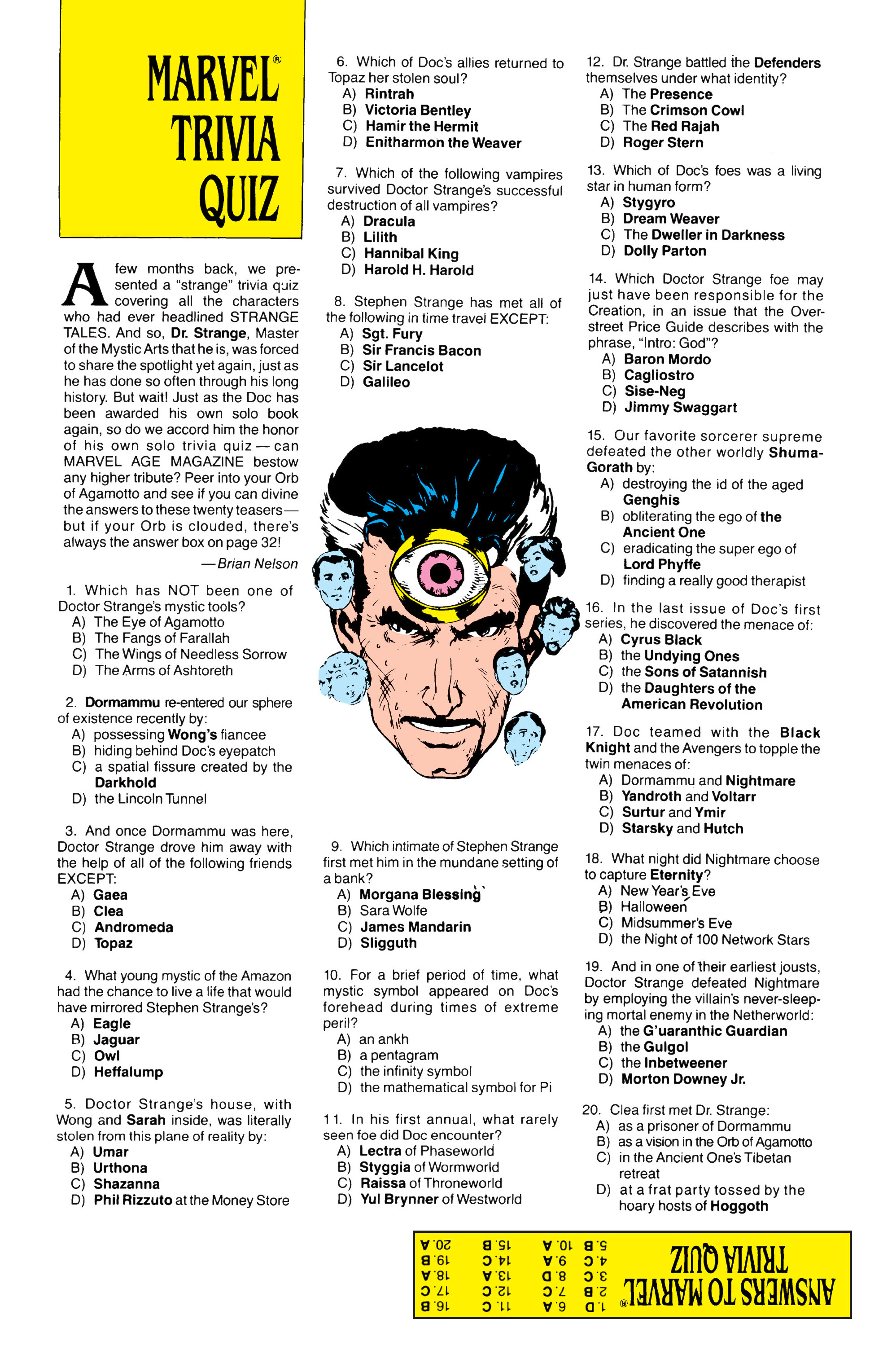 Read online Doctor Strange, Sorcerer Supreme Omnibus comic -  Issue # TPB 1 (Part 11) - 30