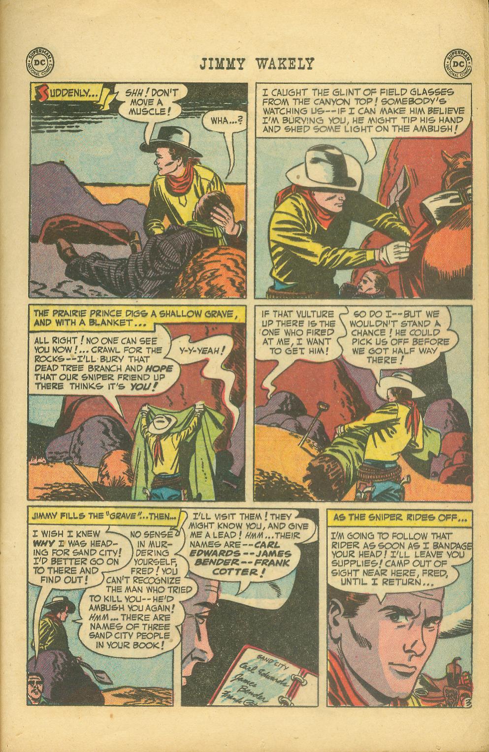 Read online Jimmy Wakely comic -  Issue #13 - 19