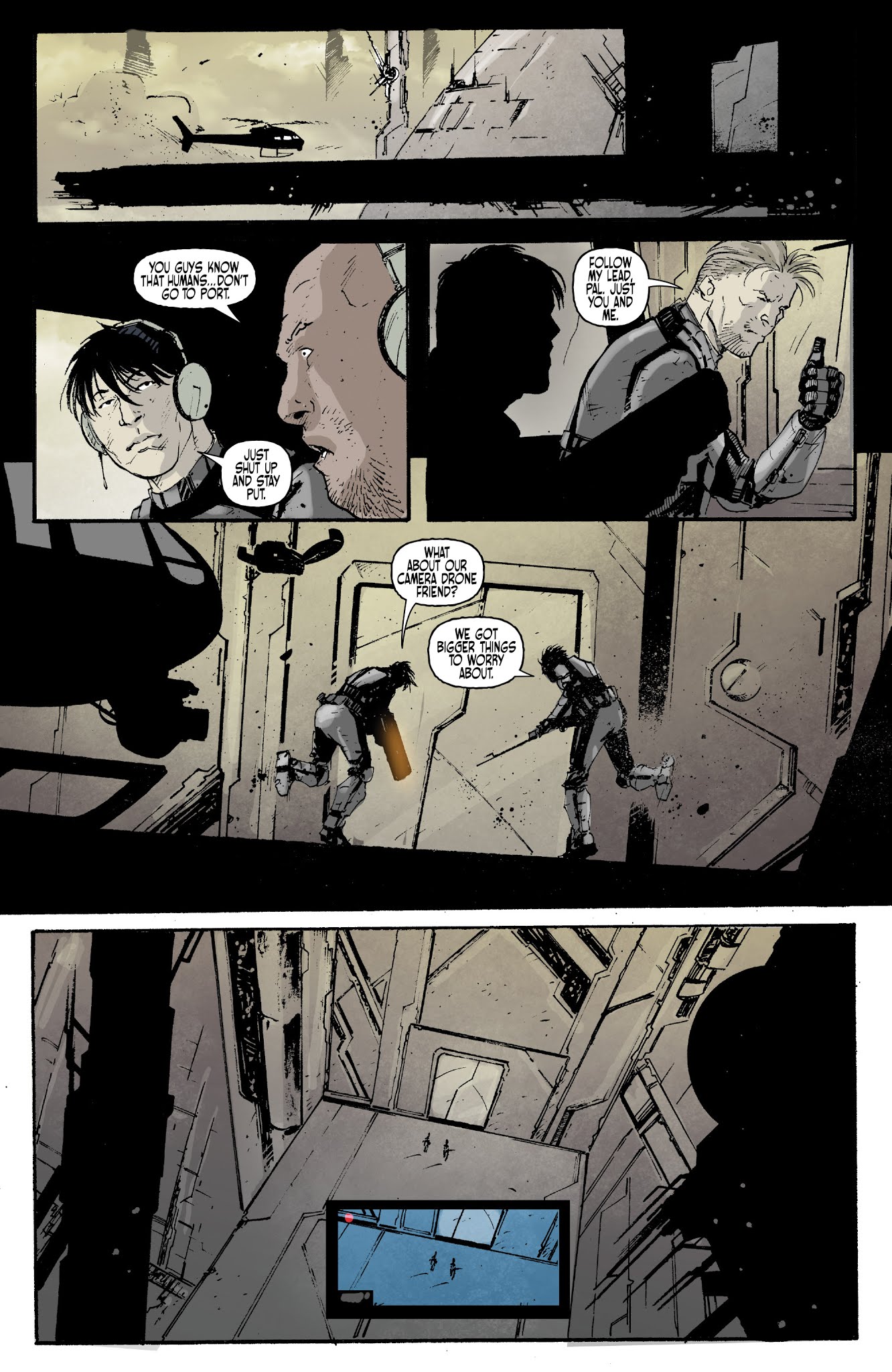 Read online Port of Earth comic -  Issue #7 - 12