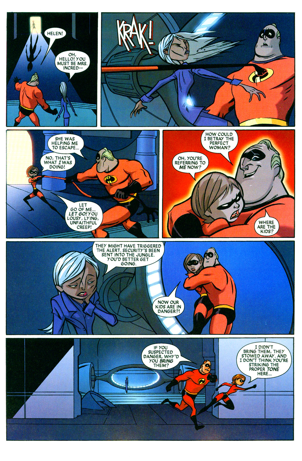 Read online The Incredibles (2004) comic -  Issue #4 - 5