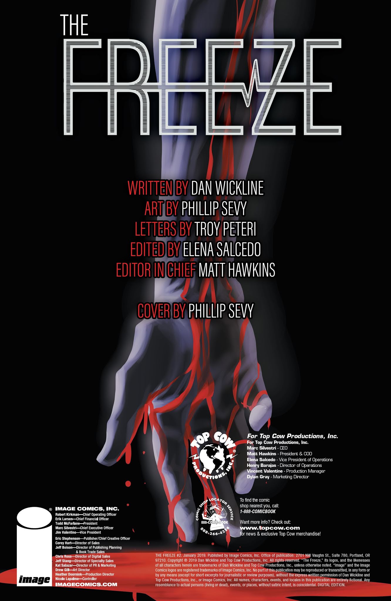 Read online The Freeze comic -  Issue #2 - 2