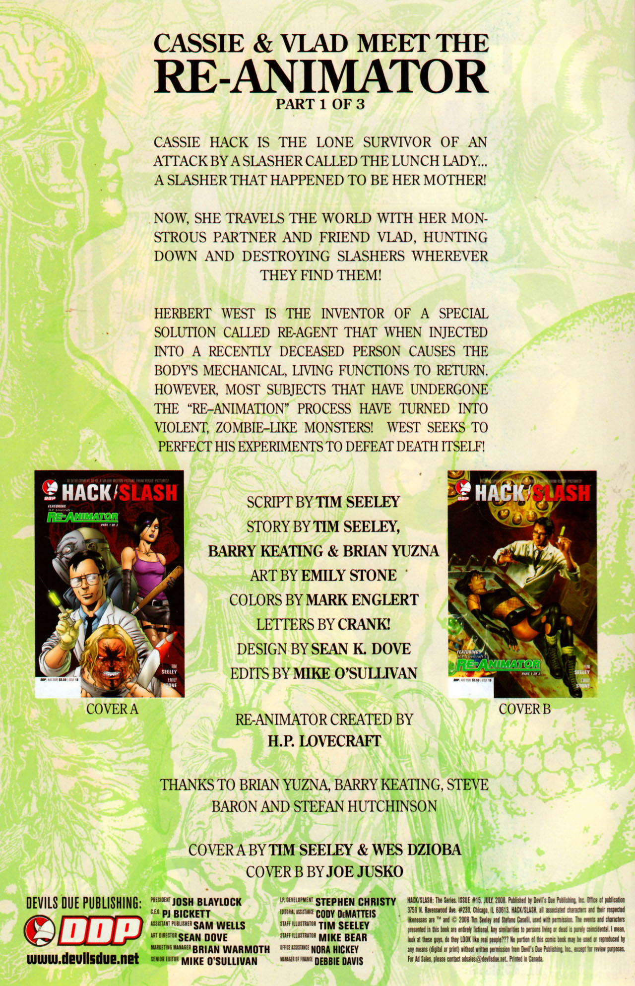 Read online Hack/Slash: The Series comic -  Issue #15 - 3