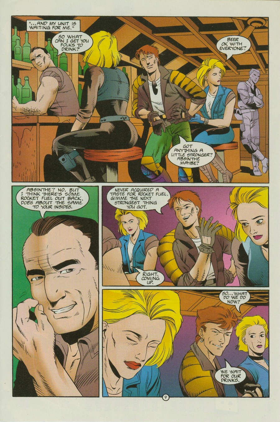 Read online Battletech: Fallout comic -  Issue #2 - 10