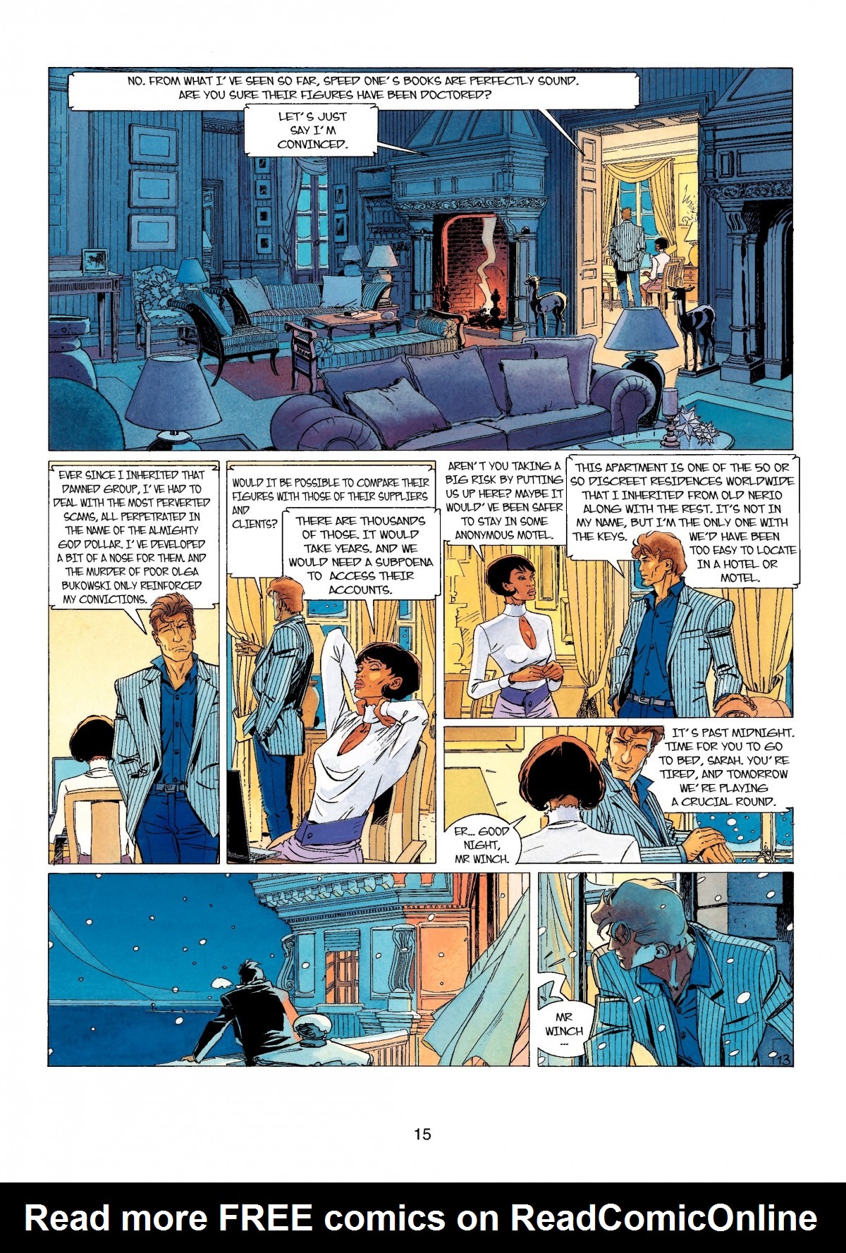 Read online Largo Winch comic -  Issue # TPB 10 - 15