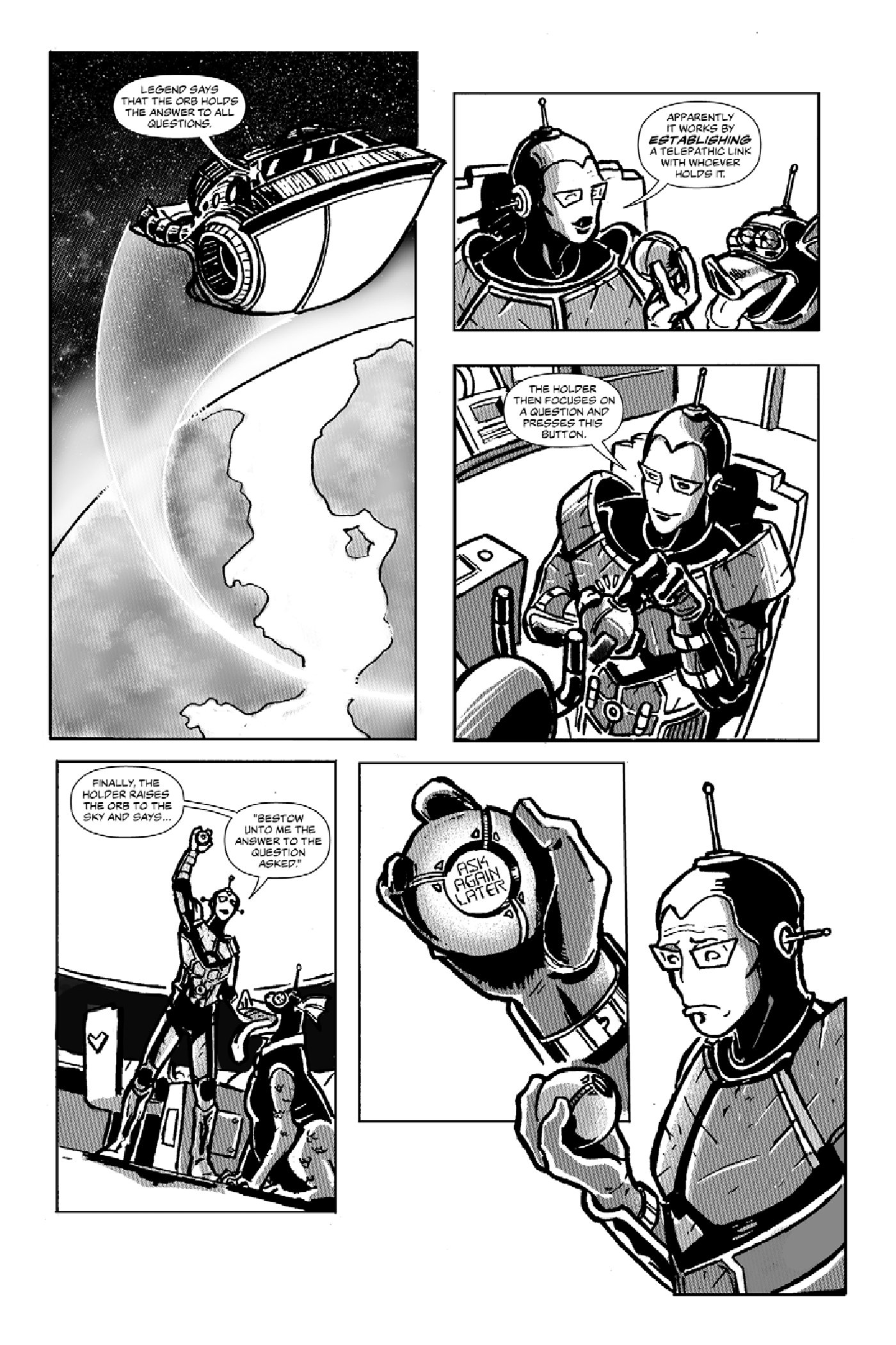 Read online Spaceman and Bloater comic -  Issue #1 - 33