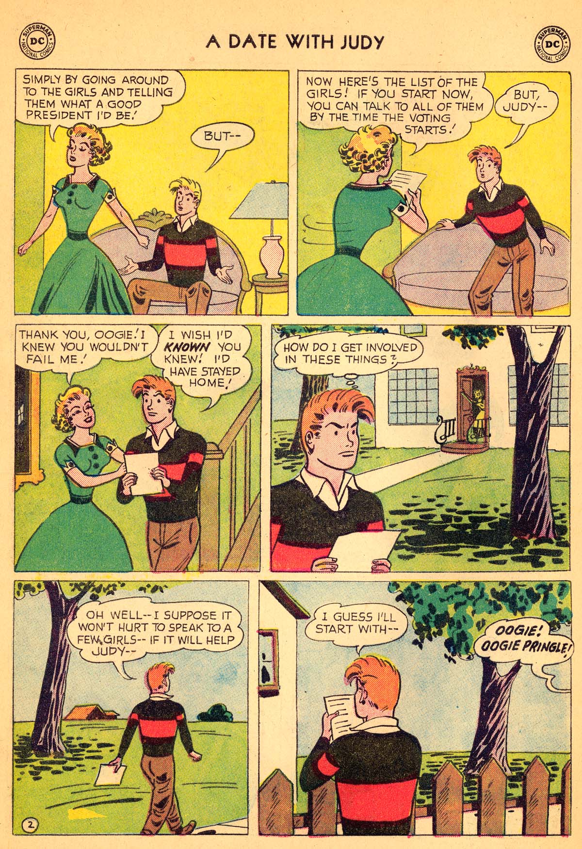 Read online A Date with Judy comic -  Issue #69 - 28