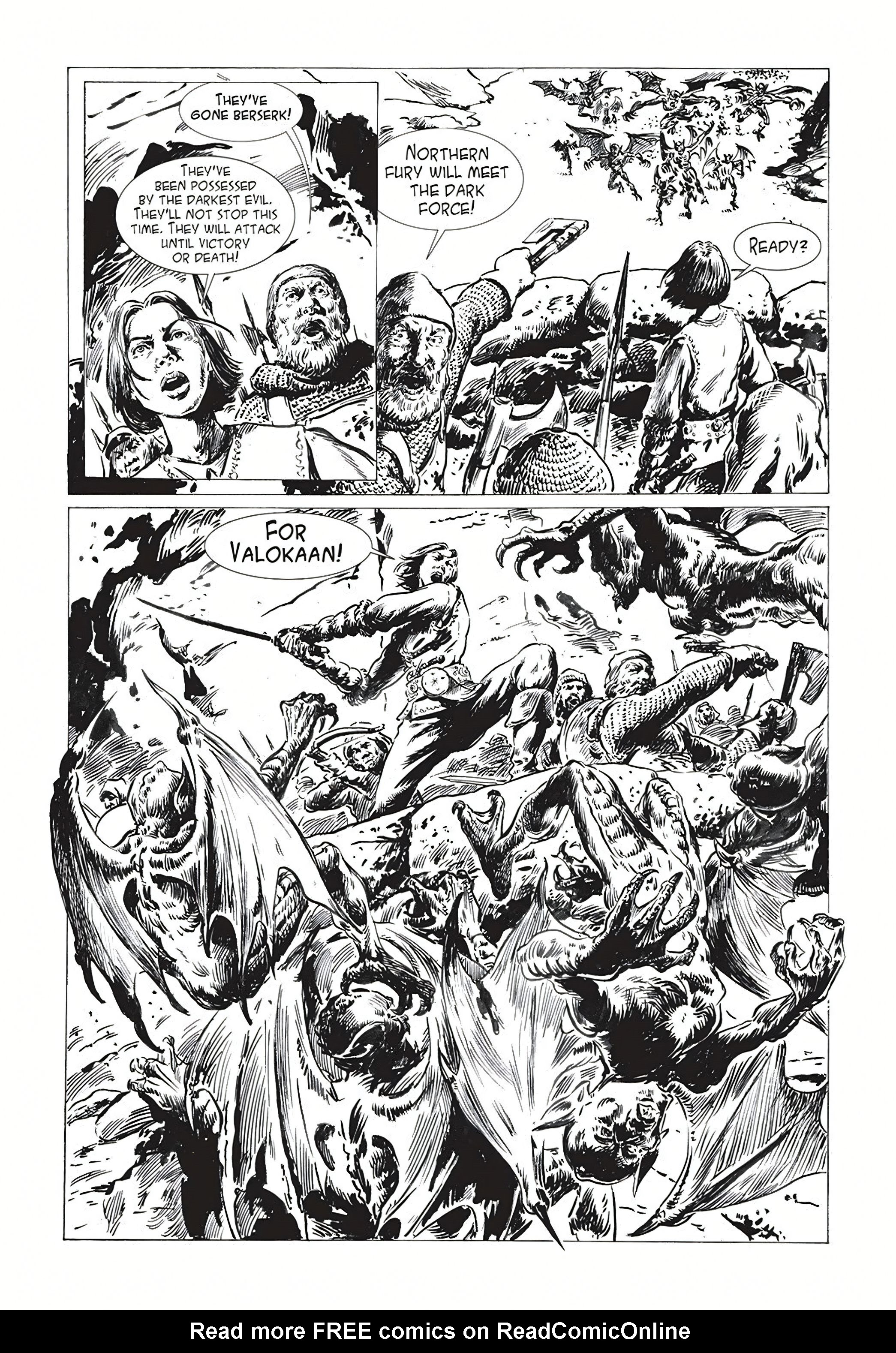 Read online Katana: The Battle for Valokaan comic -  Issue # Full - 35