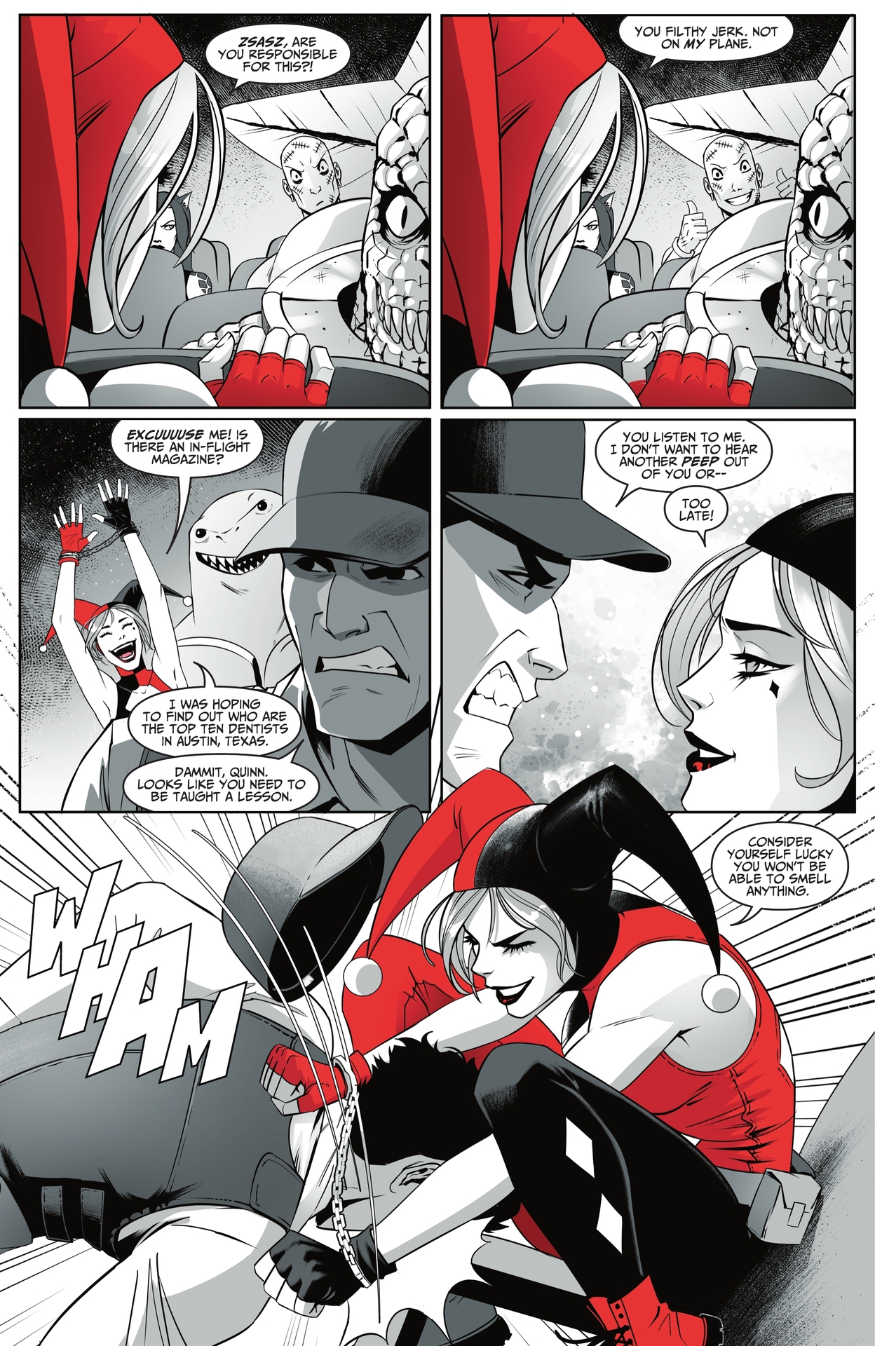 Read online Harley Quinn: Black   White   Redder comic -  Issue #5 - 20
