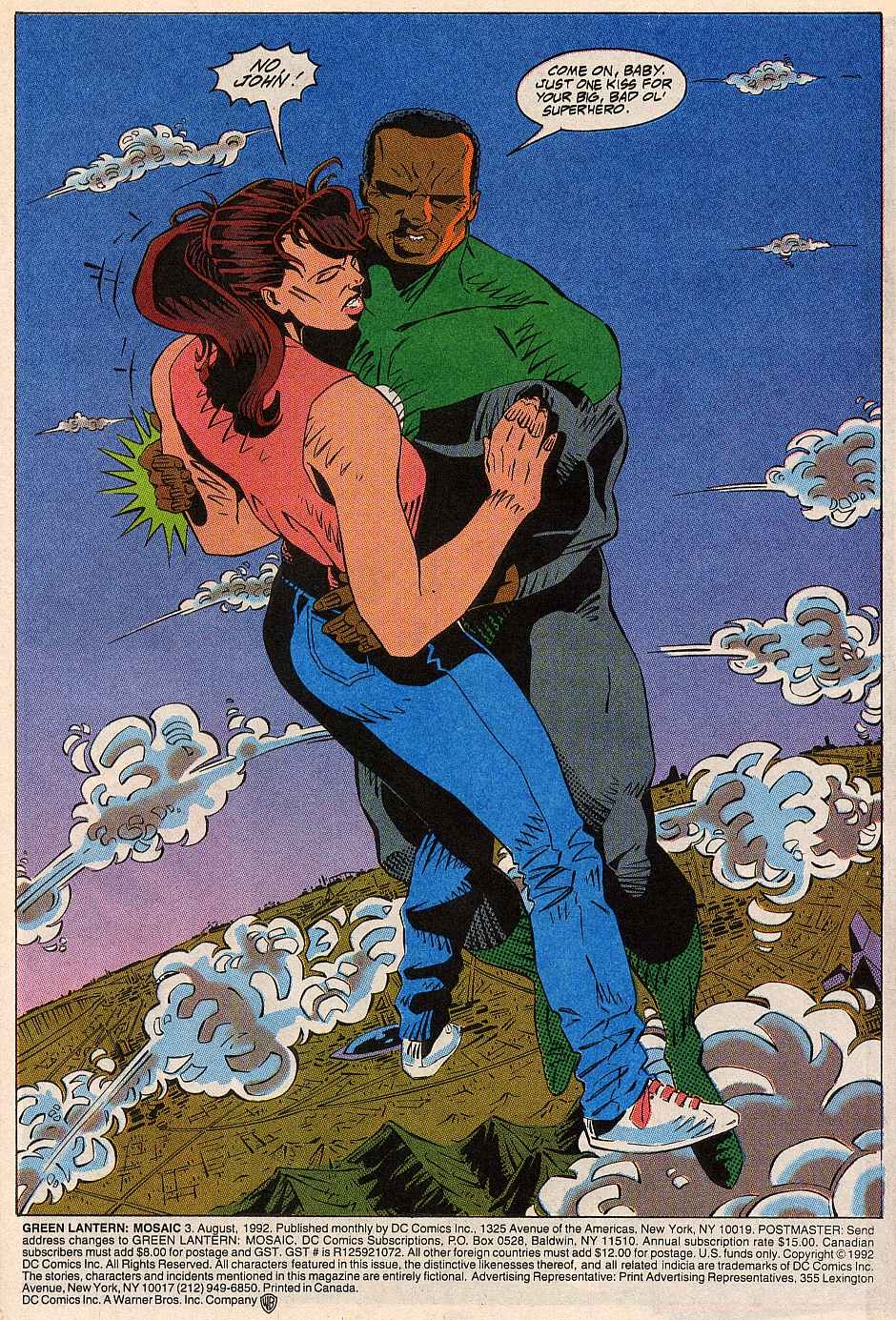 Read online Green Lantern: Mosaic comic -  Issue #3 - 2