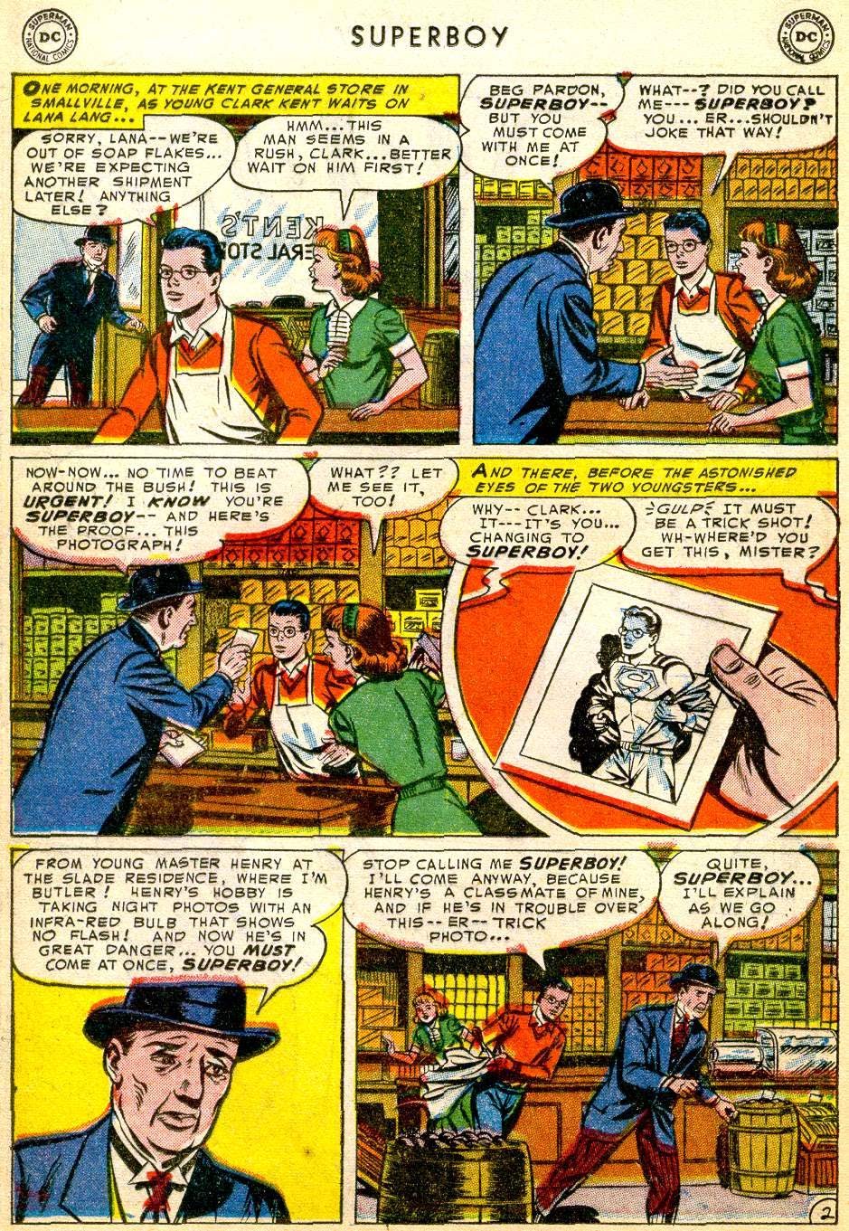 Read online Superboy (1949) comic -  Issue #30 - 17