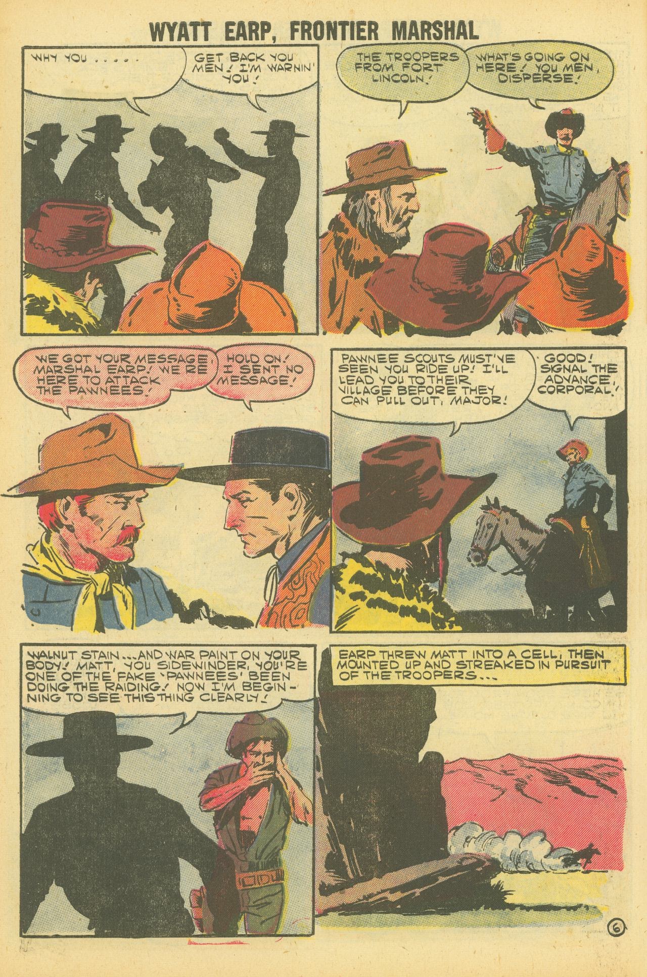 Read online Wyatt Earp Frontier Marshal comic -  Issue #20 - 64