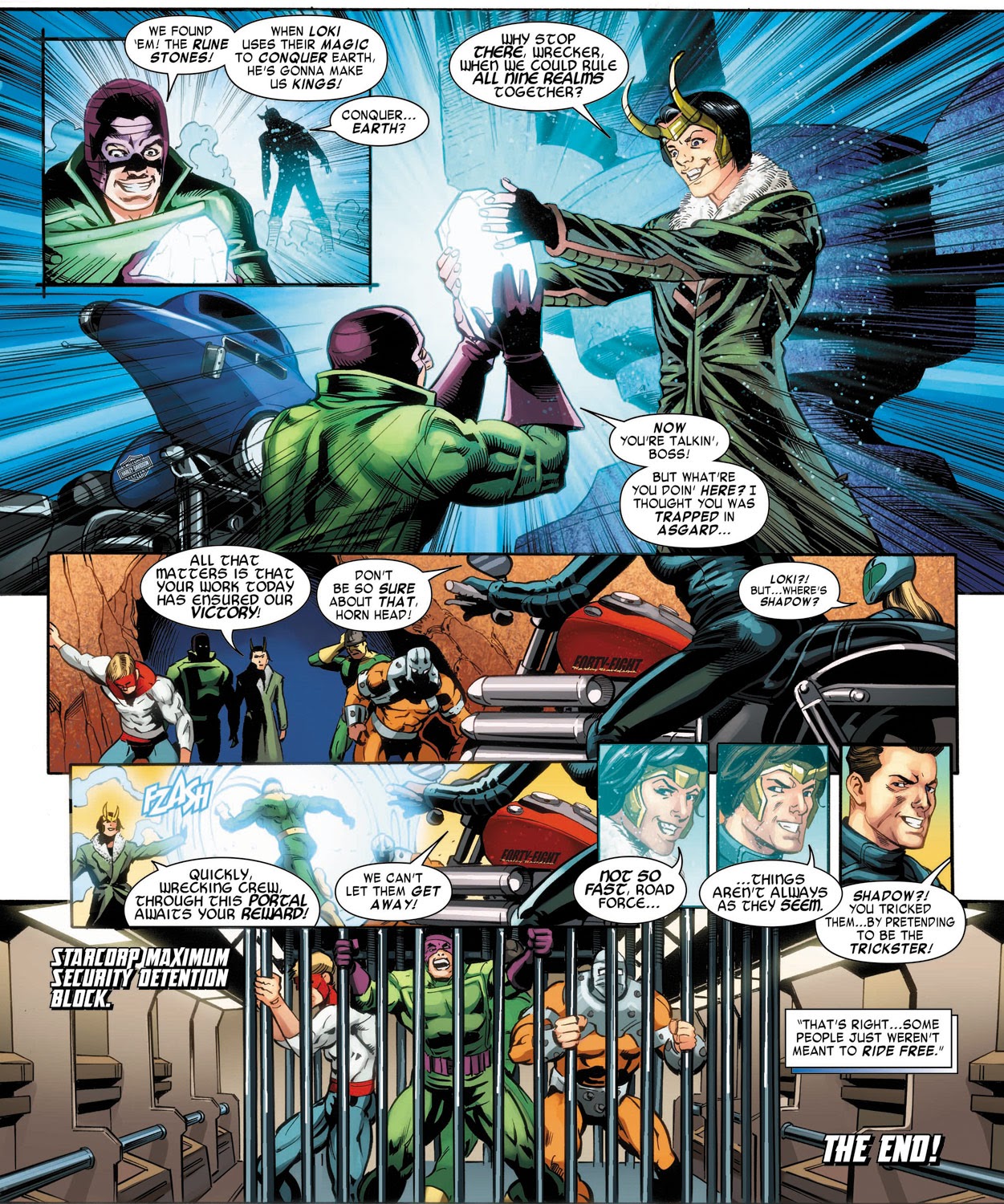 Read online Road Force: Wrecked & Ruined comic -  Issue # Full - 8