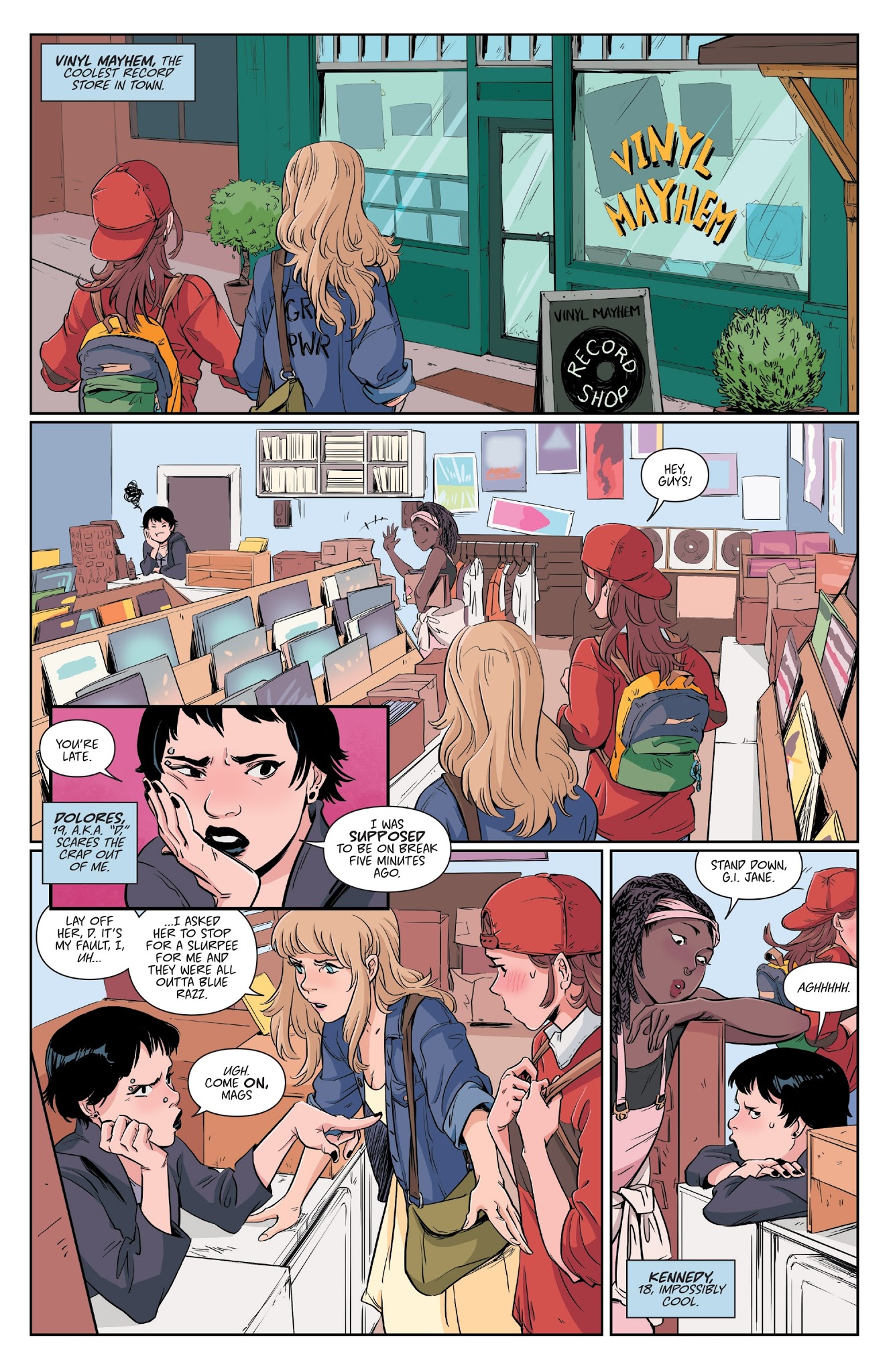 Read online Hi-Fi Fight Club comic -  Issue #1 - 5