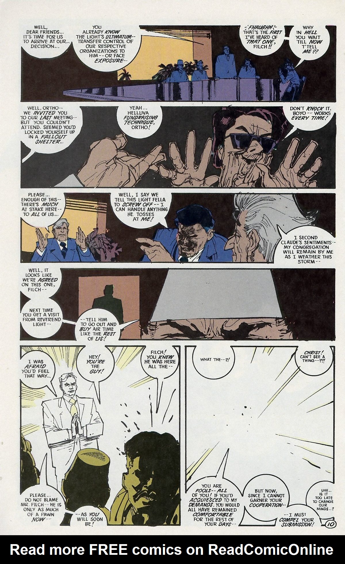 Read online The Shadow (1987) comic -  Issue #6 - 12