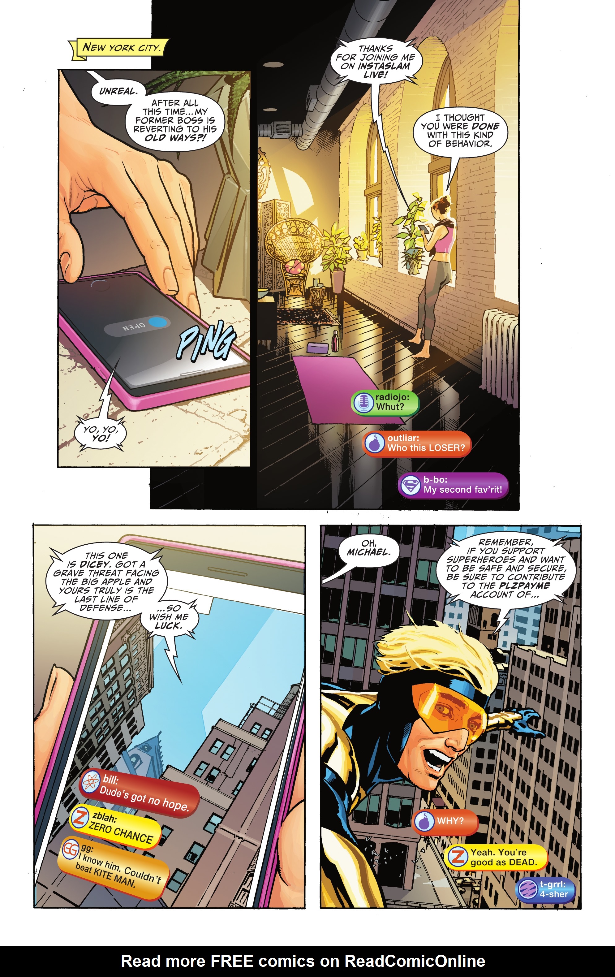 Read online Blue & Gold comic -  Issue #1 - 3
