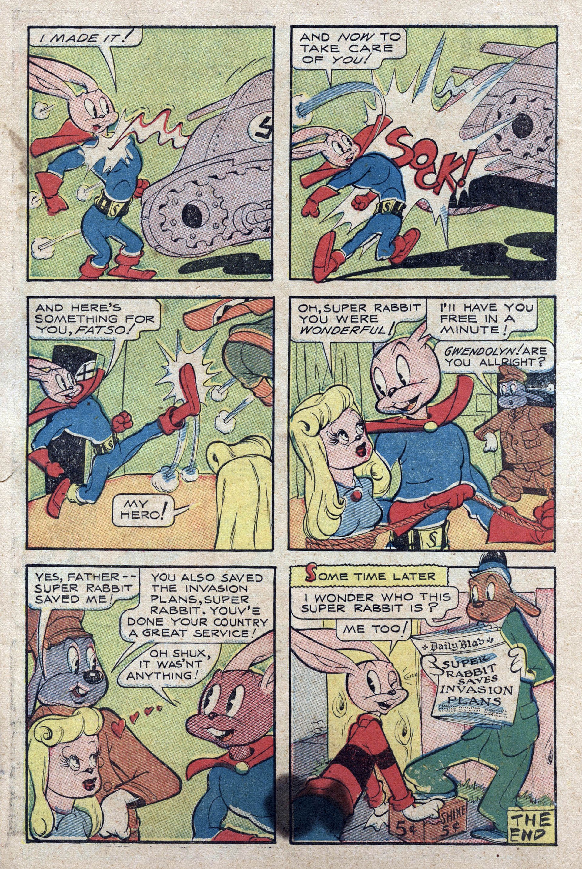 Read online Super Rabbit comic -  Issue #1 - 10